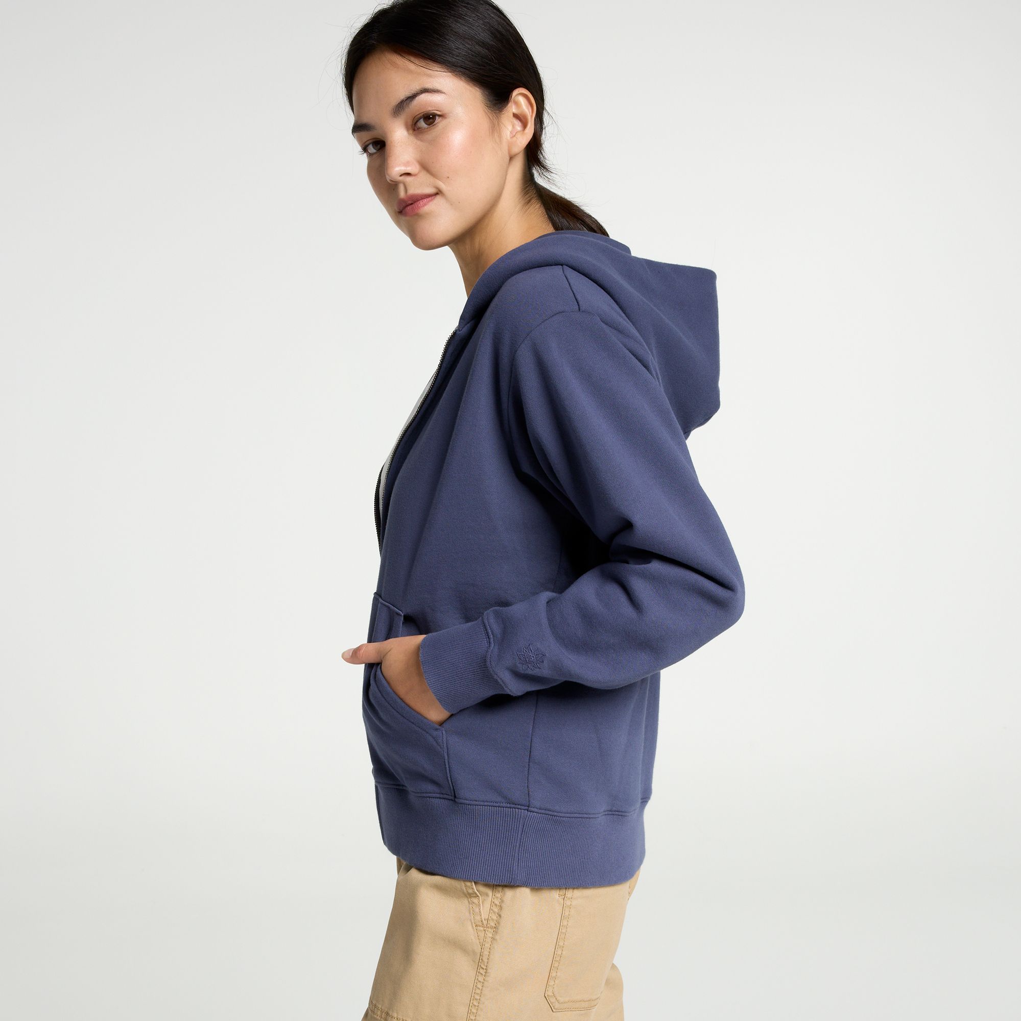 Alpine Design Women's Waffle Lined Full Zip Hoodie product image