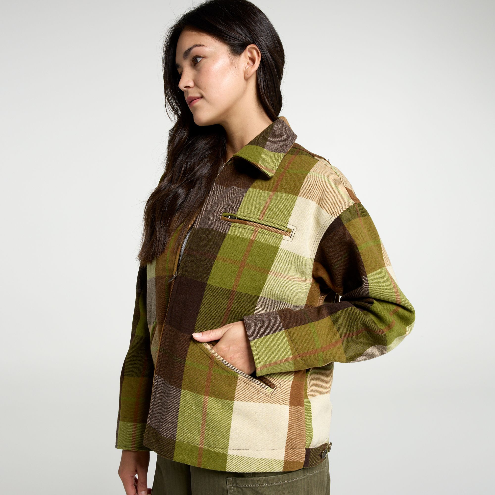 Alpine Design Women's Zip Wool Blend Jacket product image