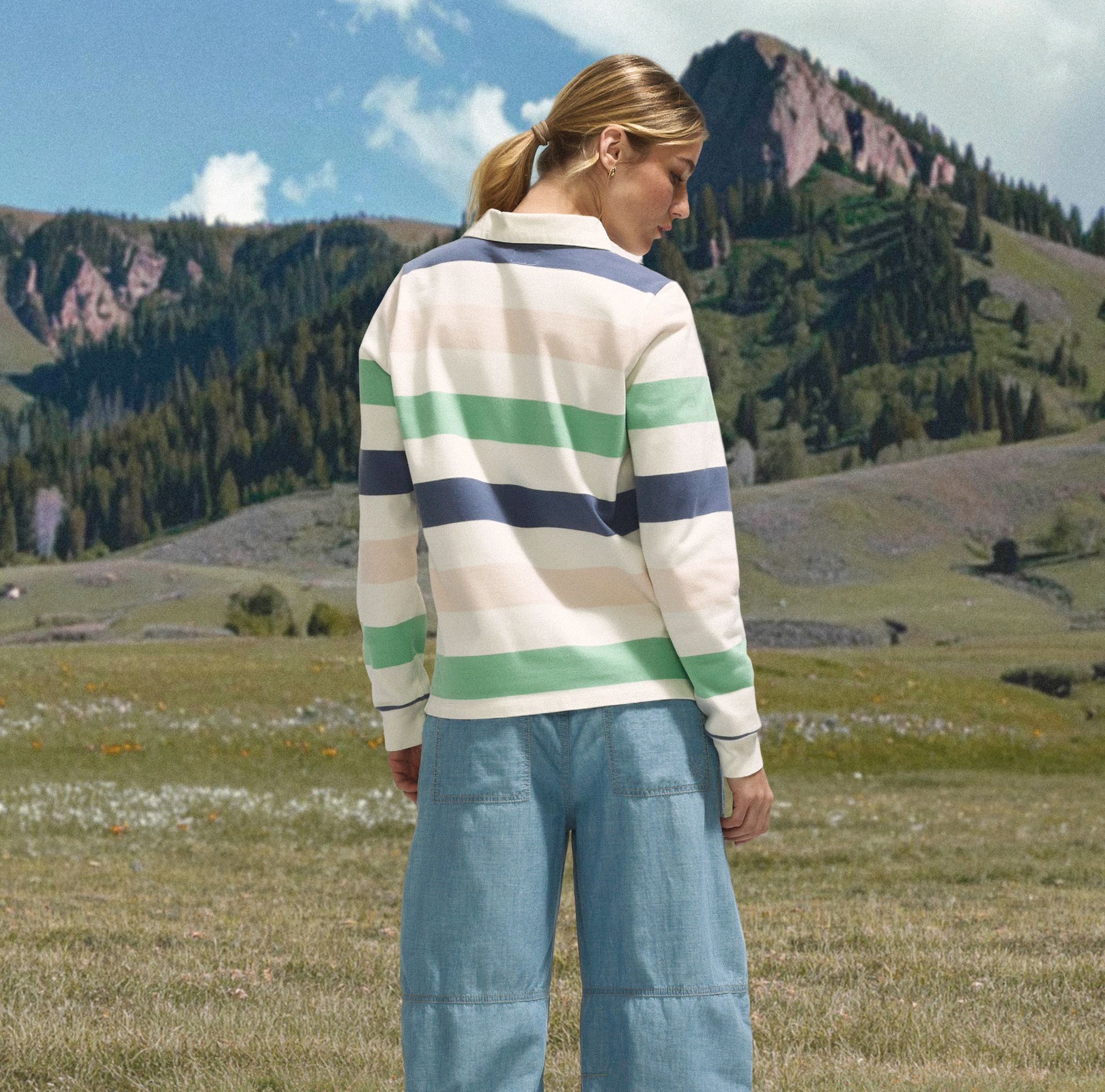 Alpine Design Women's Long Sleeve Rugby Shirt product image