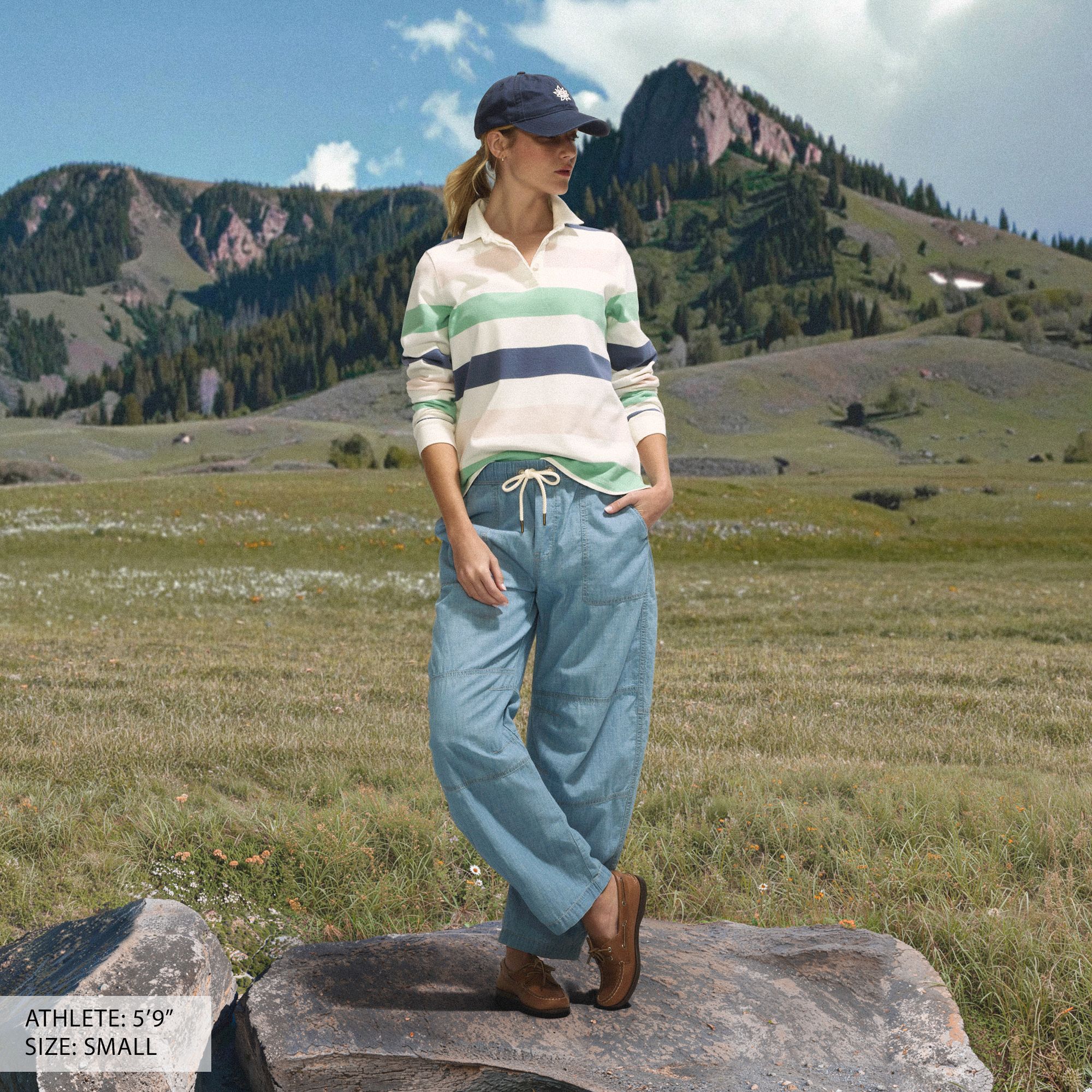 Alpine Design Women's Long Sleeve Rugby Shirt product image