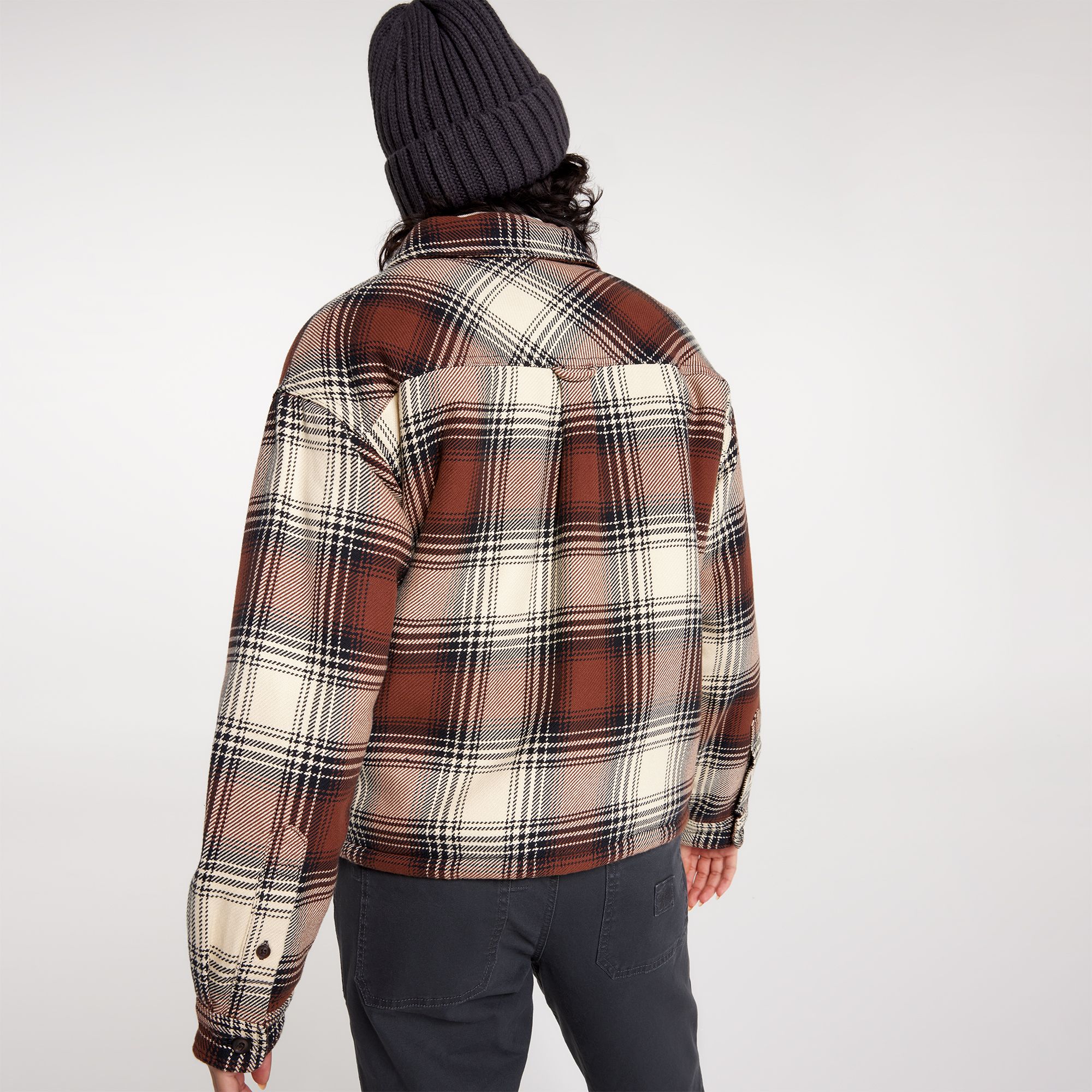 Alpine Design Women's Sherpa Lined Full Zip Shirt Jacket product image