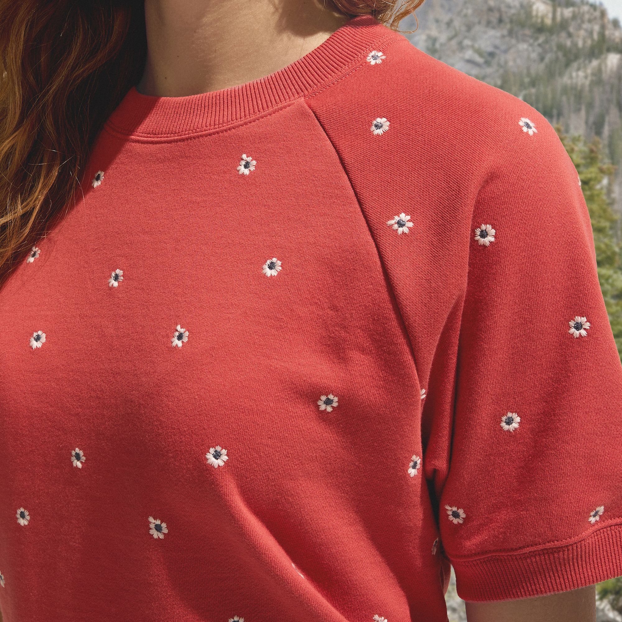 Alpine Design Women's Short Sleeve French Terry Crew product image