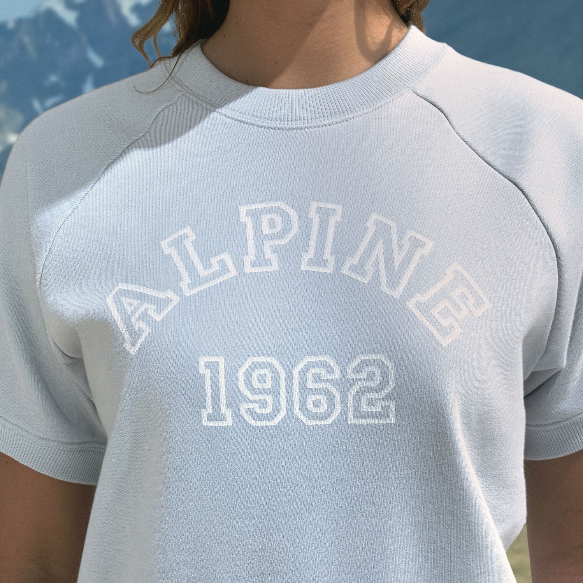 Alpine Design Women's Short Sleeve French Terry Crew product image
