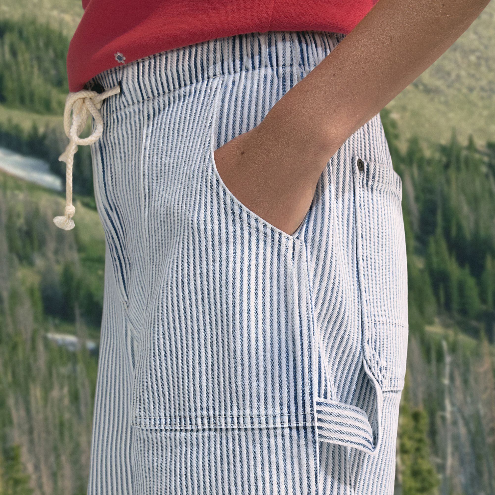 Alpine Design Women's 8” Striped Bermuda Short product image