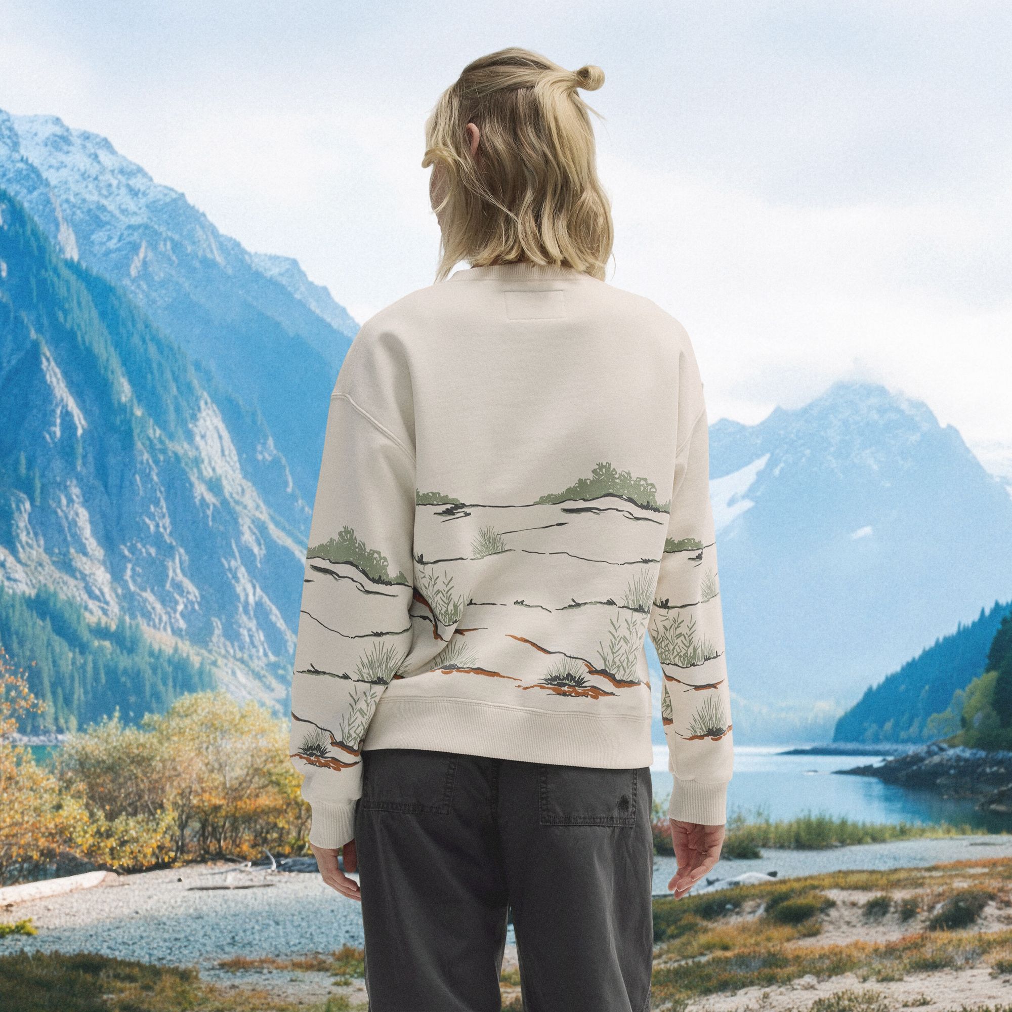 Alpine Design Women's Henley Sweatshirt product image