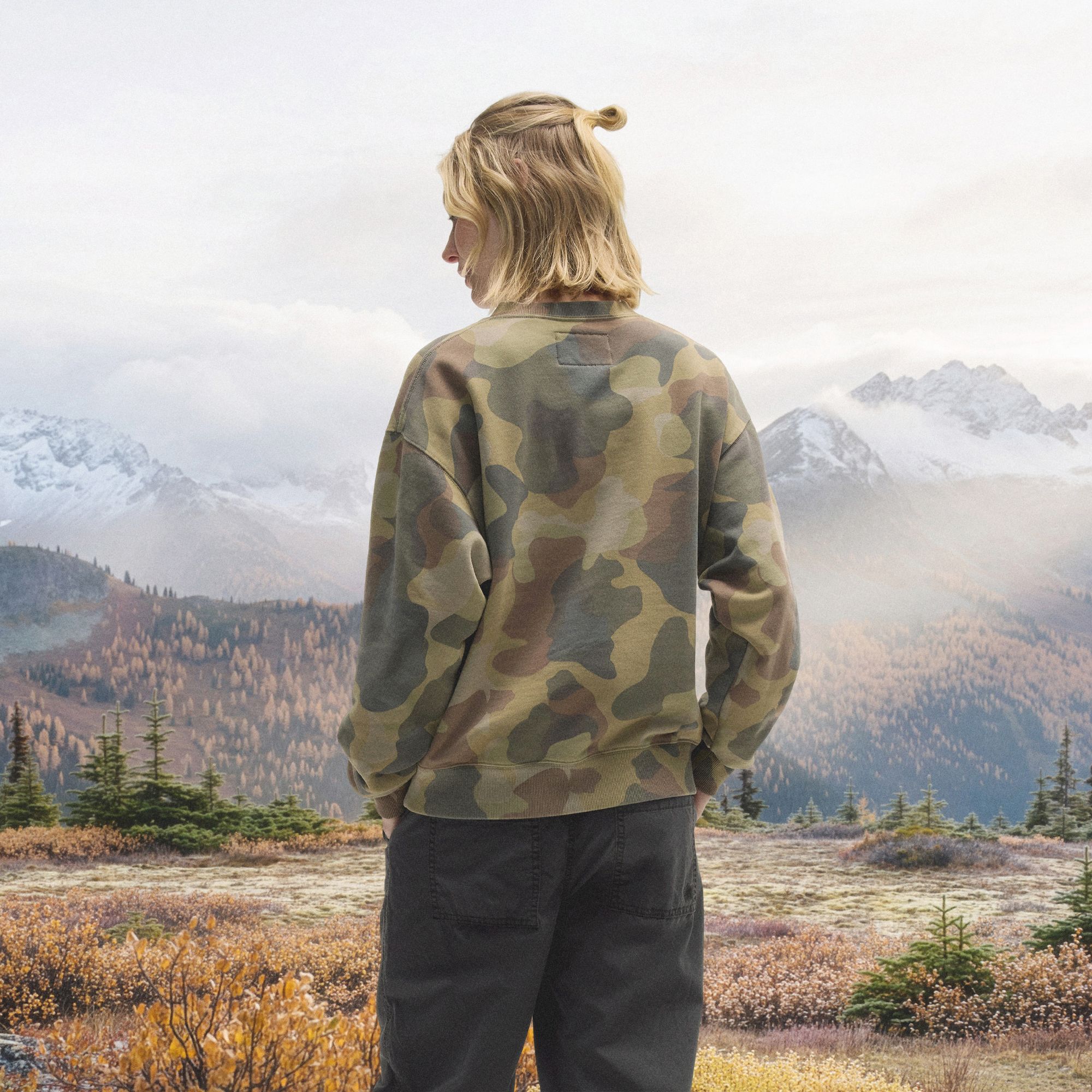 Alpine Design Women's Henley Sweatshirt product image