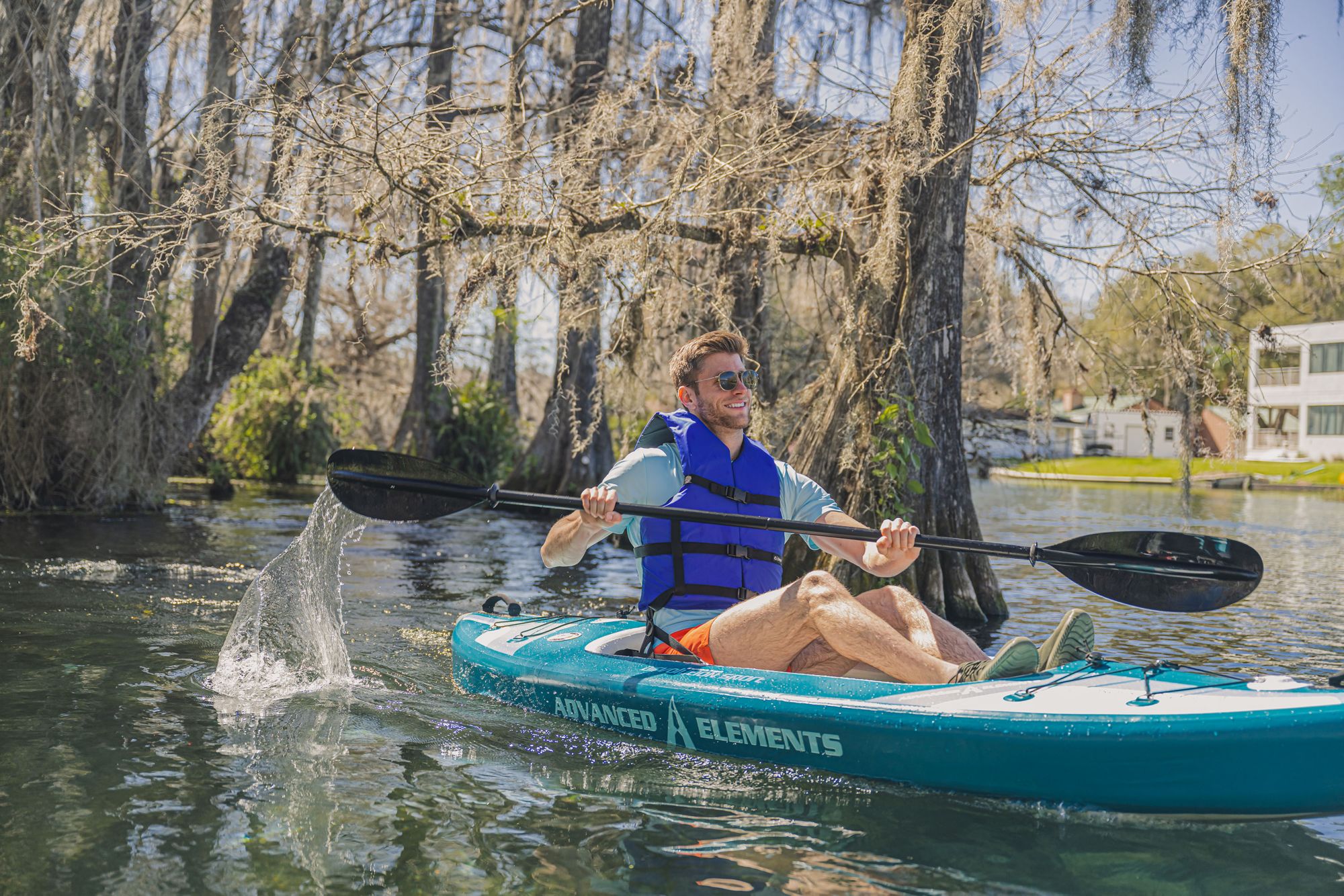 Advanced Elements Airvolution Sport Inflatable Kayak with Pump product image