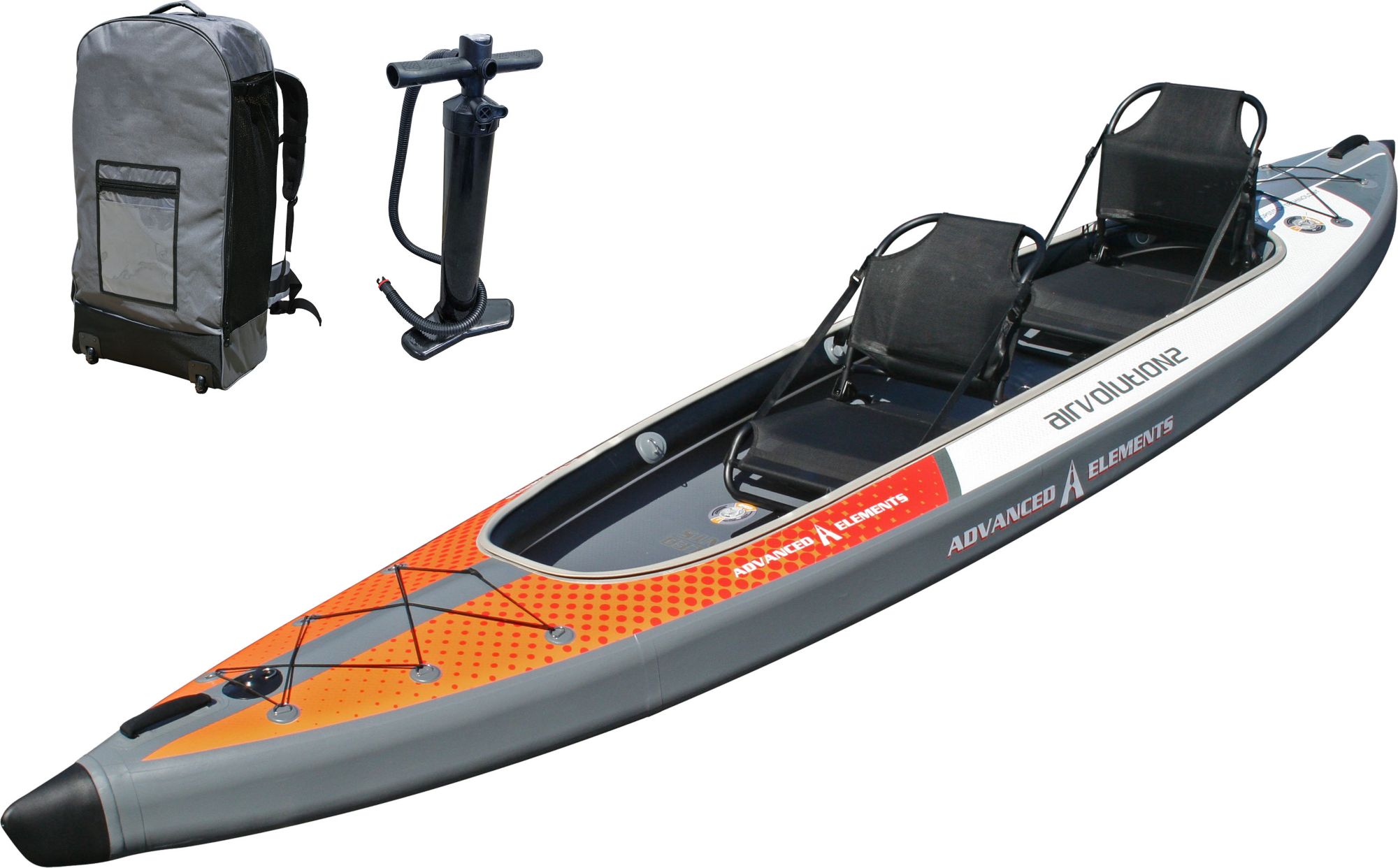 Advanced Elements Airvolution 2 Pro Tandem Inflatable Kayak with Pump product image