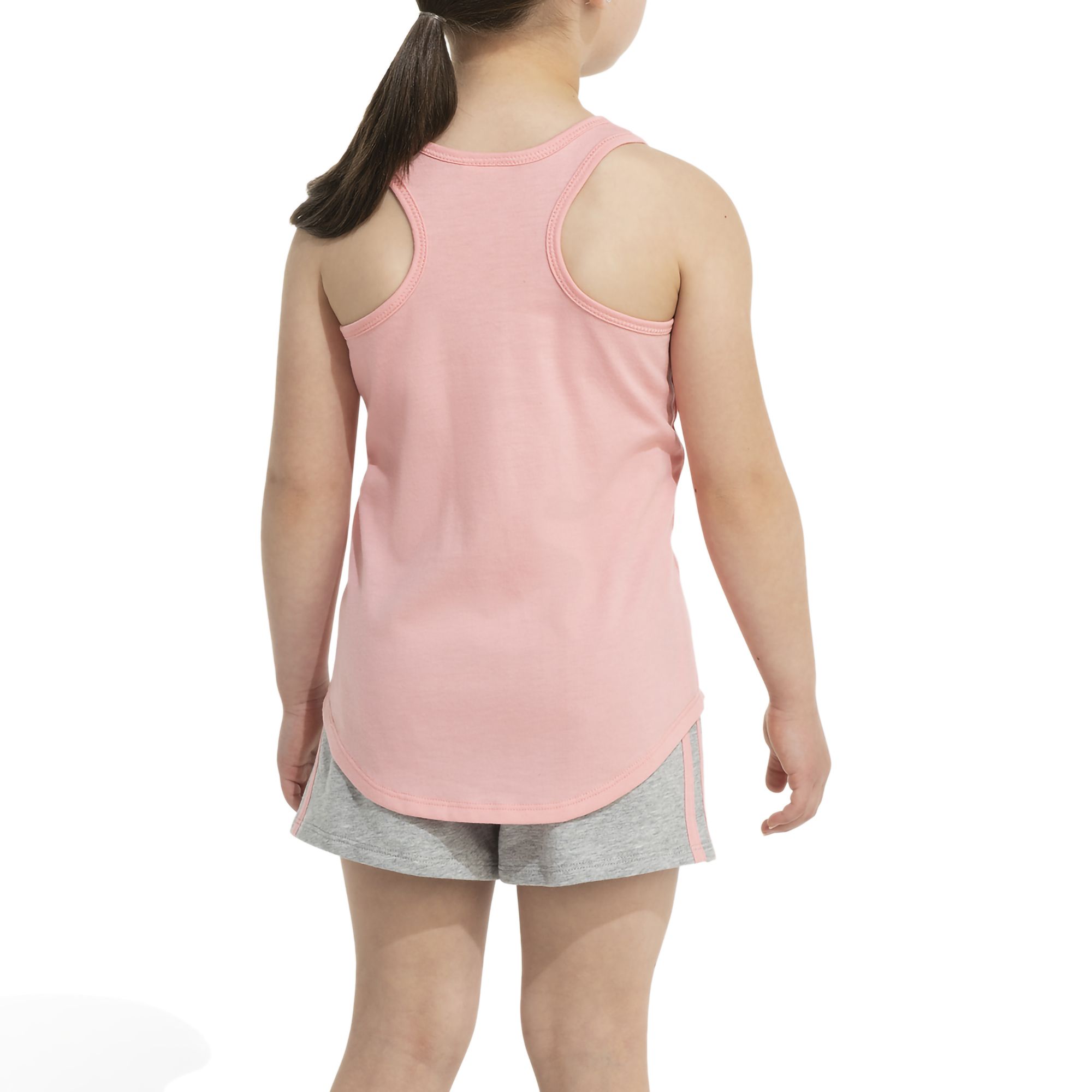 adidas Girls' Tank & French Terry Short Set