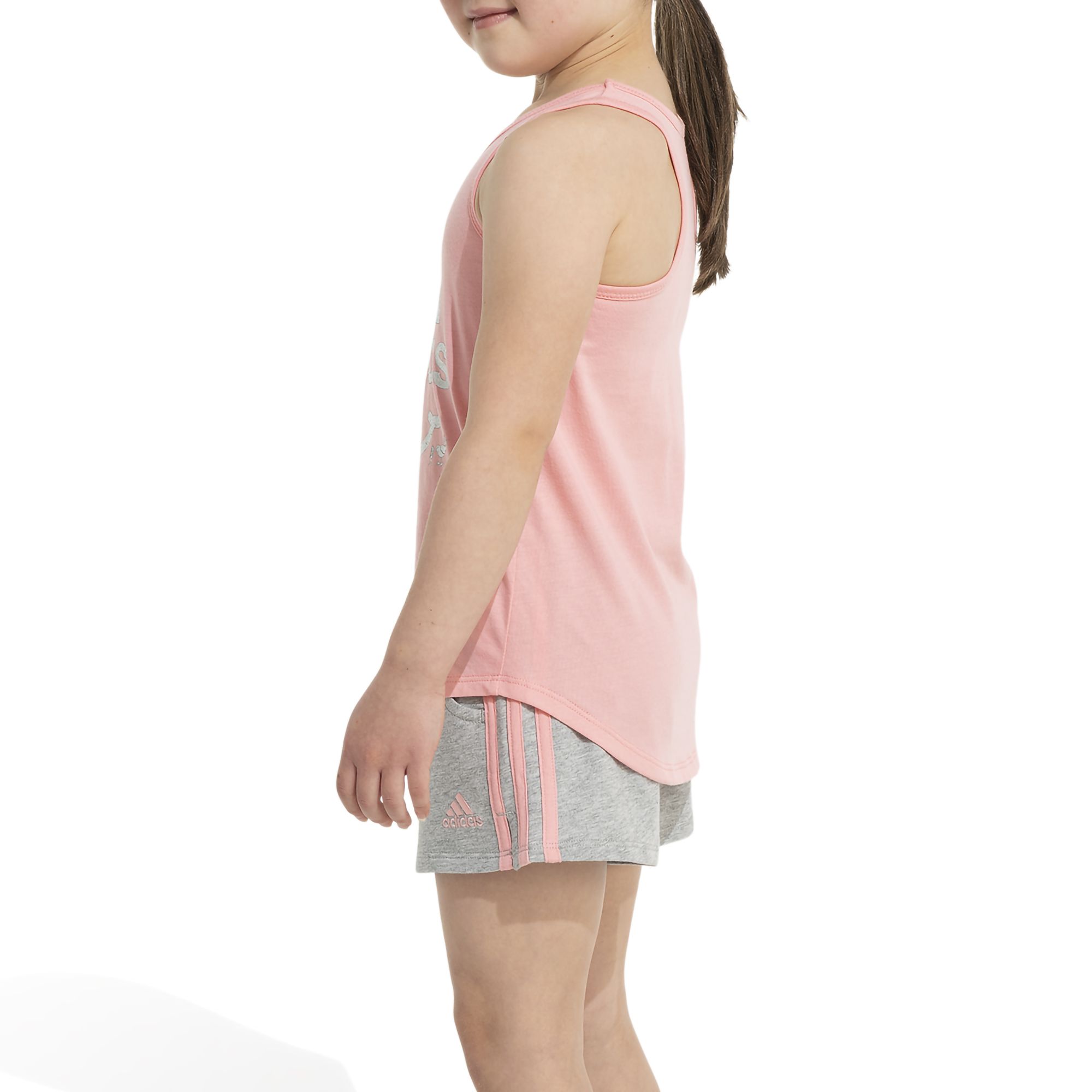 adidas Girls' Tank & French Terry Short Set product image