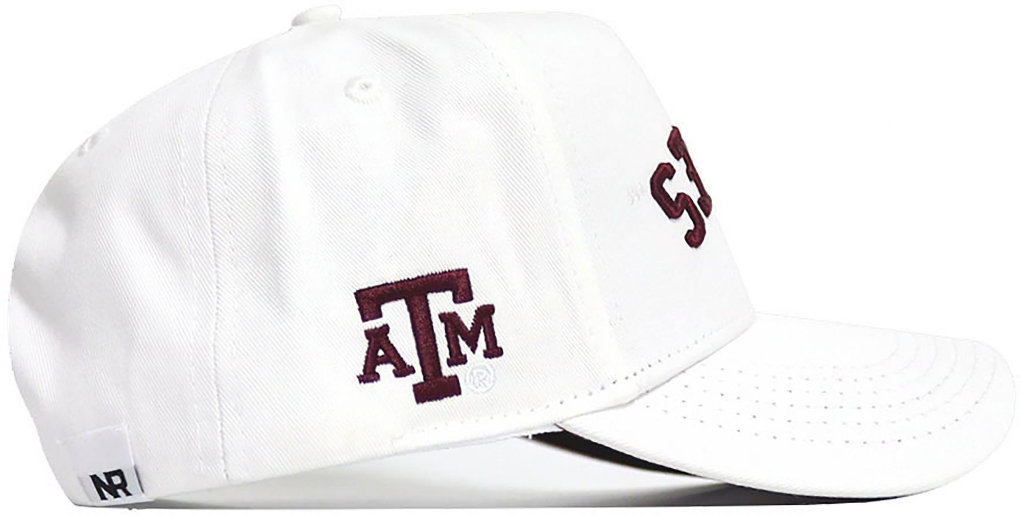No Rivals Adult Texas A&M Aggies White Upside Down Adjustable Snapback product image