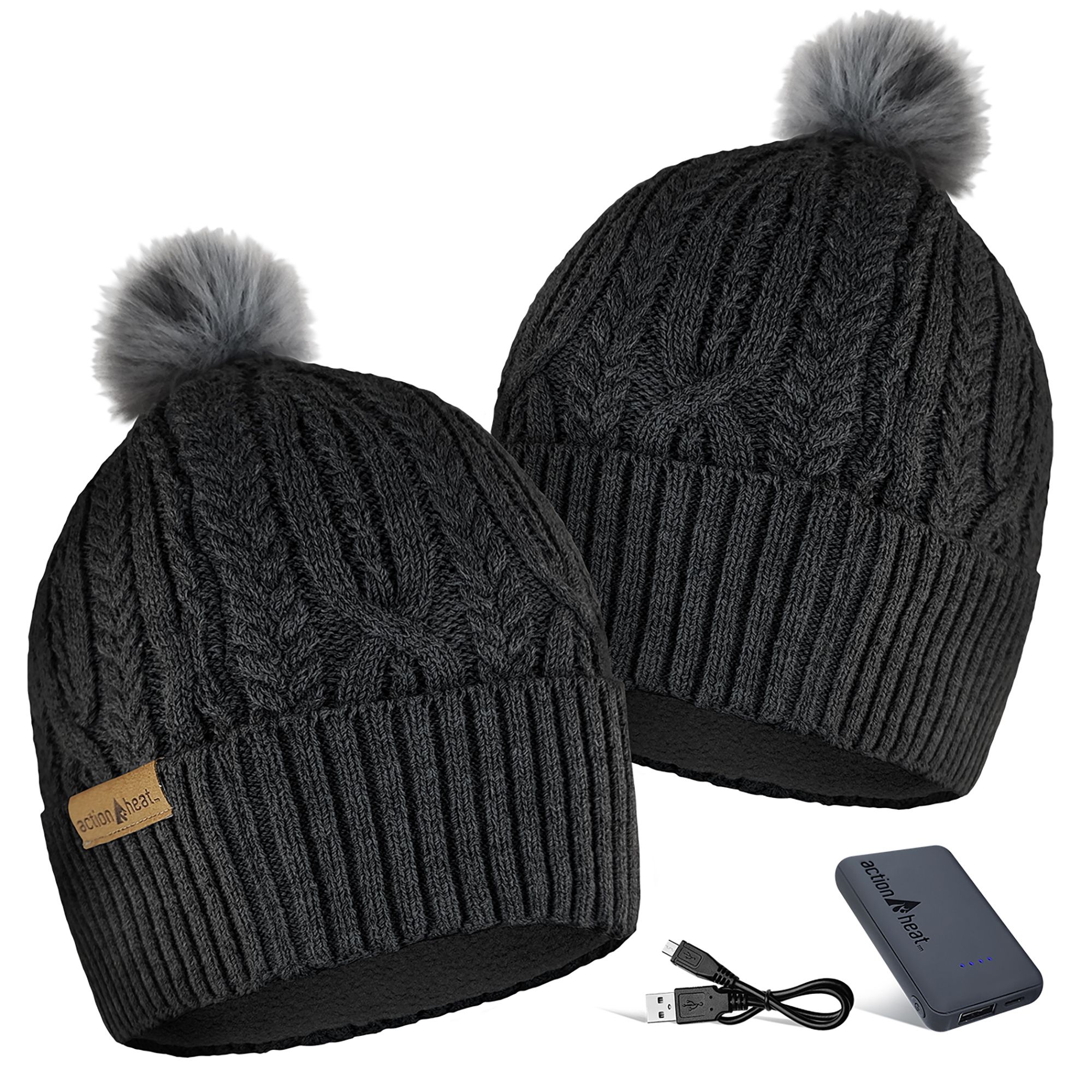 ActionHeat 5V Cable Knit Heated Hat