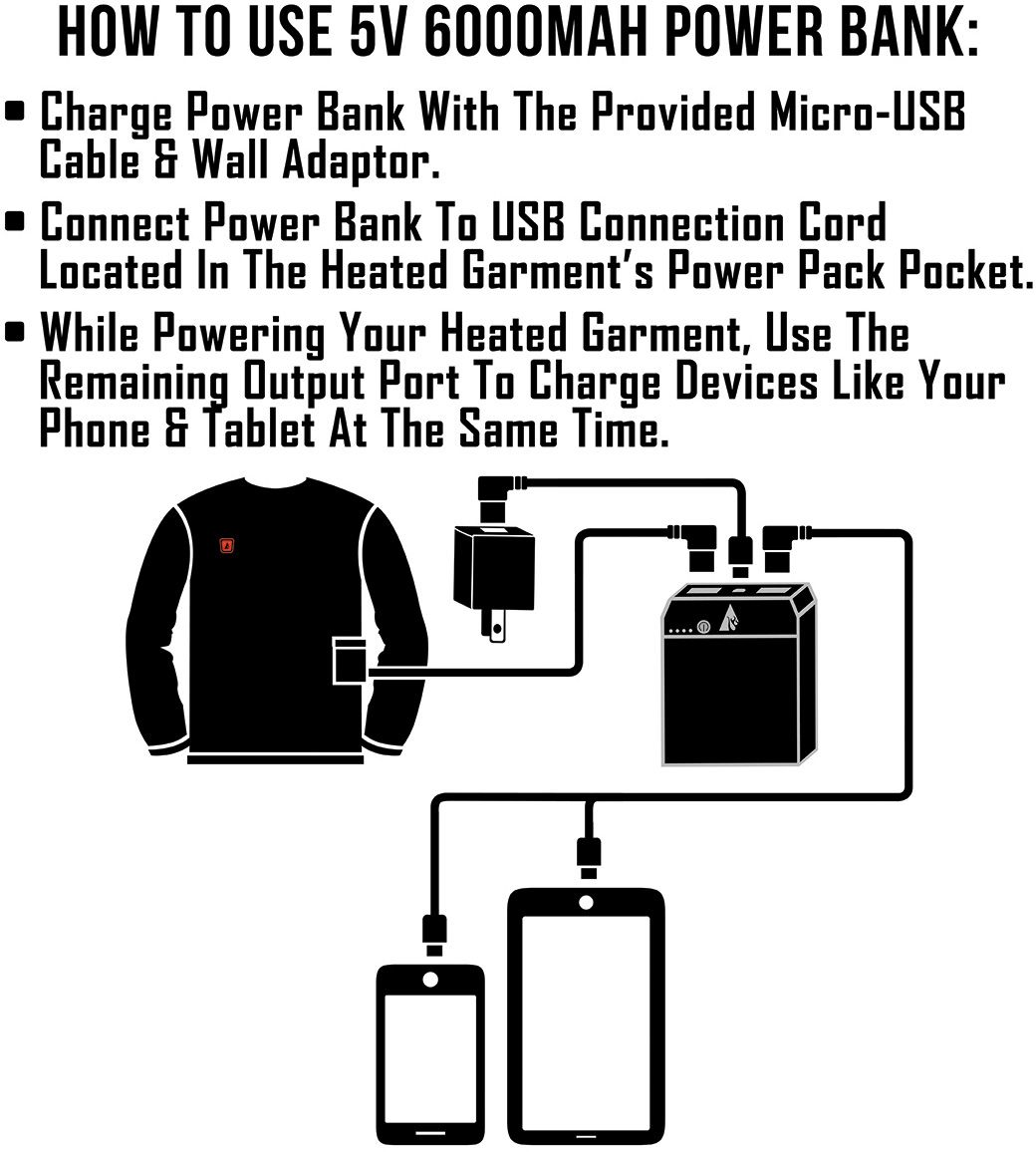 ActionHeat Men's 5V Heated Base Layer Pants product image