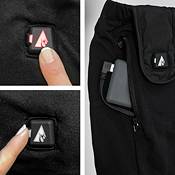 Goory Heated Pants Fleece Lined Heating Trousers Solid Color Women Thicken  Plush Bottom USB Unisex Super Warm Plain Electric Washable Black 5XL 