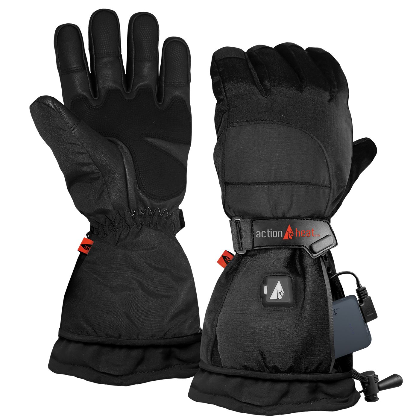 ActionHeat Women's 5V Battery Heated Snow Gloves