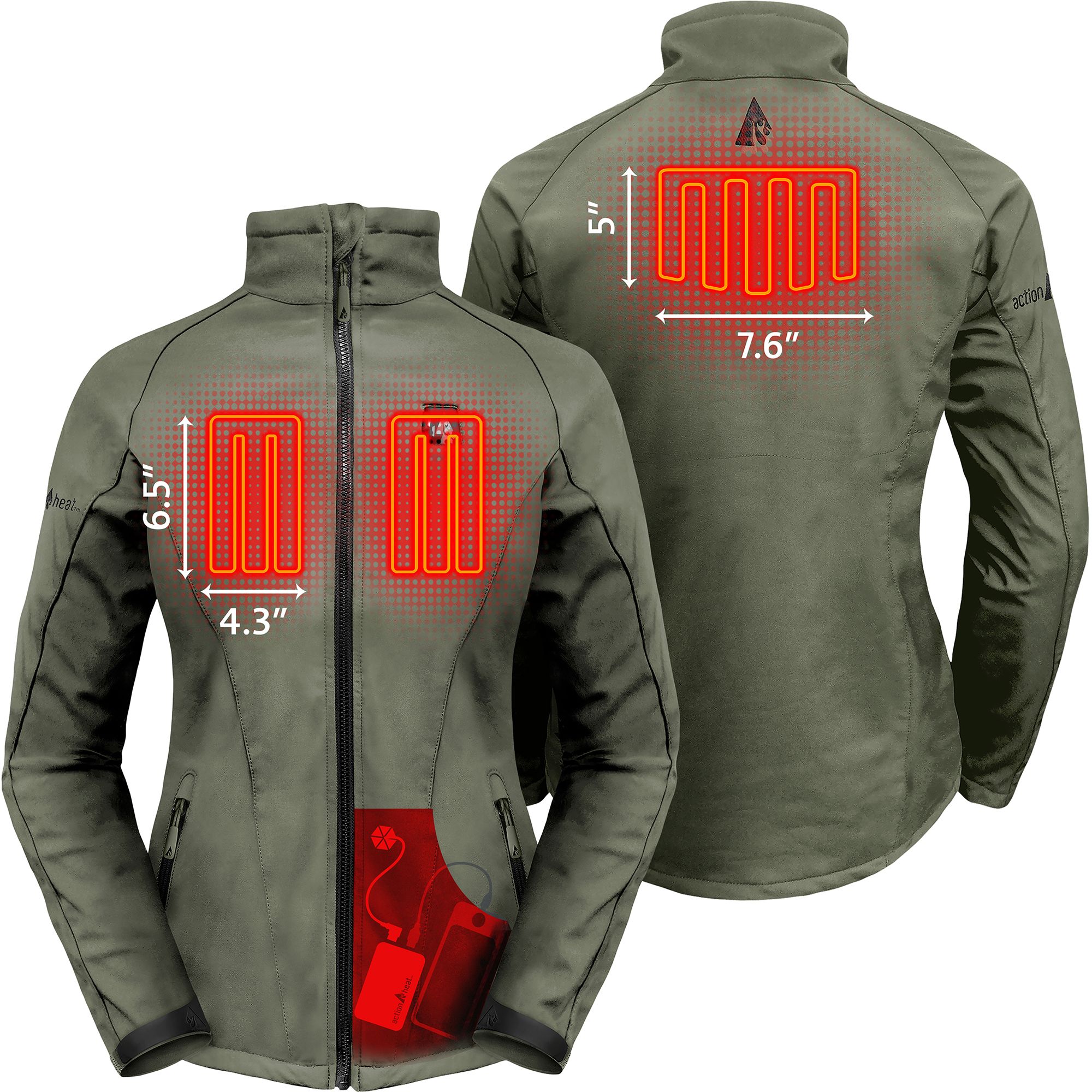 ActionHeat Women's 5V Battery Heated Jacket product image