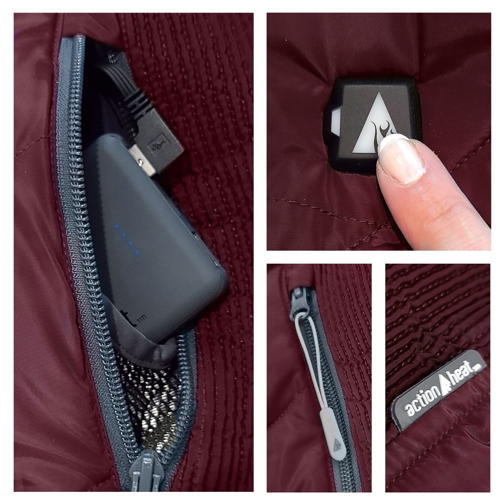 ActionHeat Women's 5V Heated Puffer Jacket product image