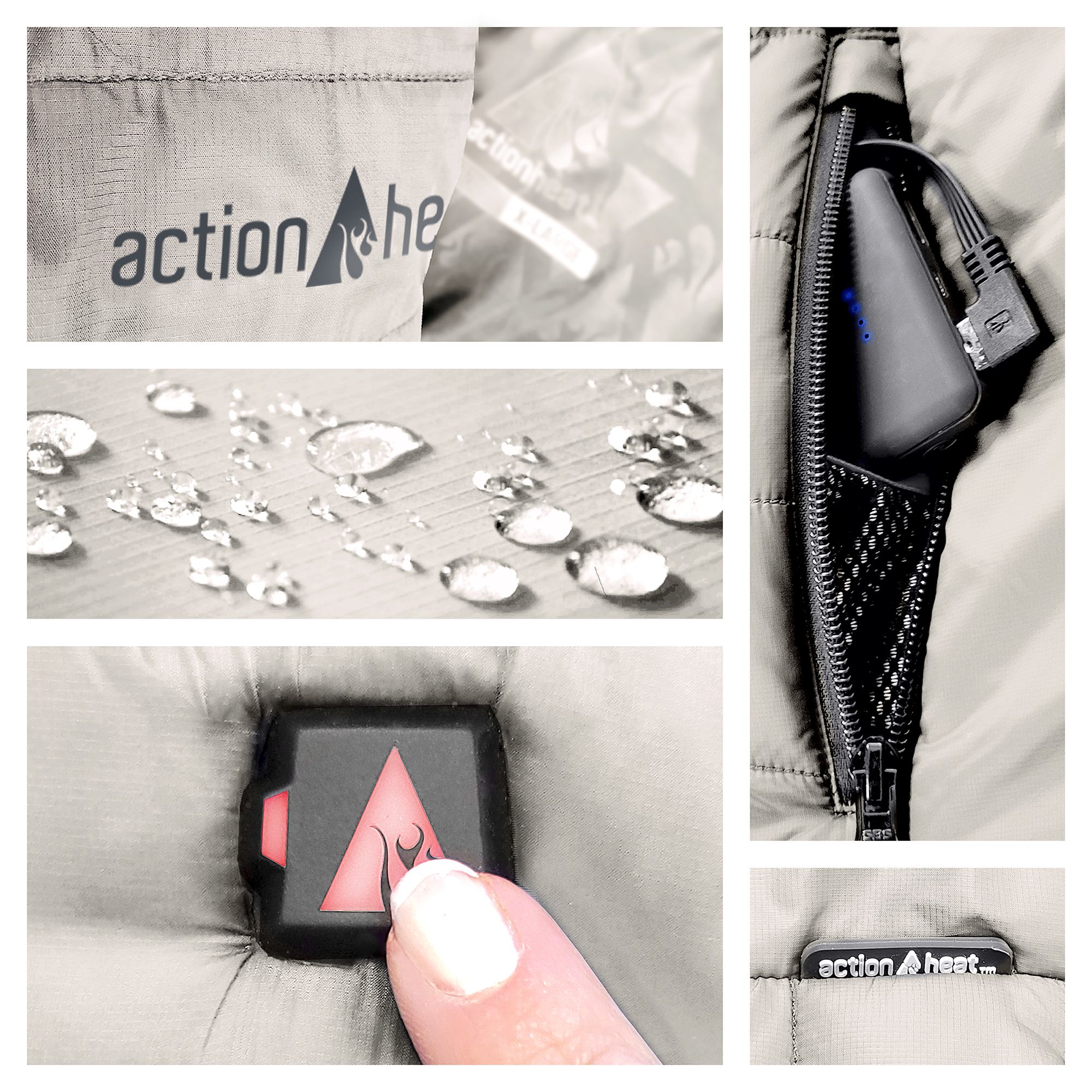 ActionHeat Women's 5V Heated Puffer Jacket product image