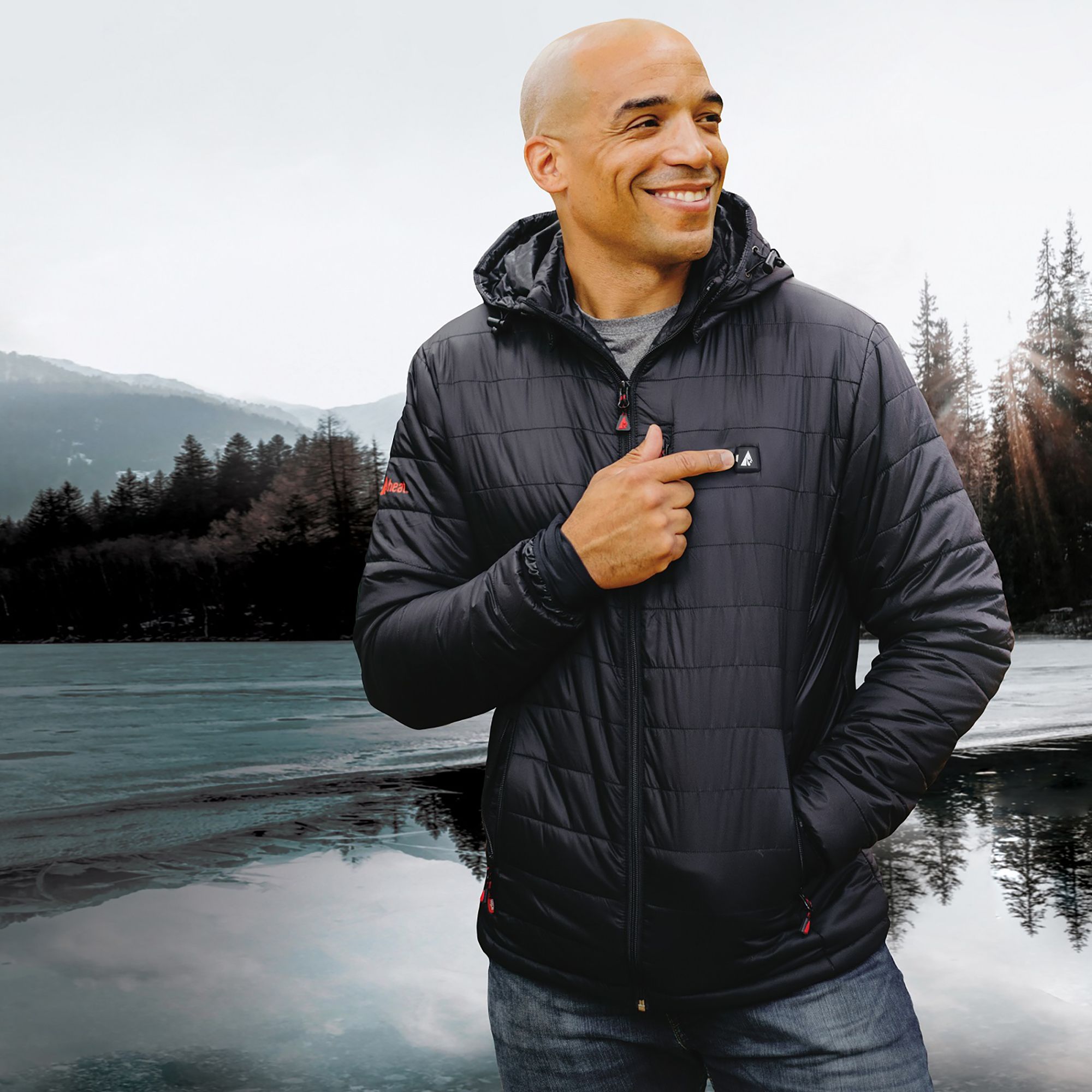 ActionHeat Men's 5V Battery Heated Insulated Puffer Jacket product image