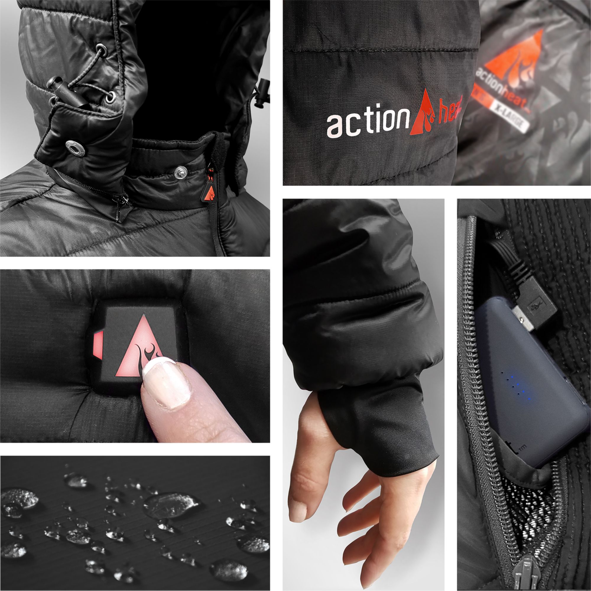 ActionHeat Women's 5V Battery Heated Puffer Jacket product image
