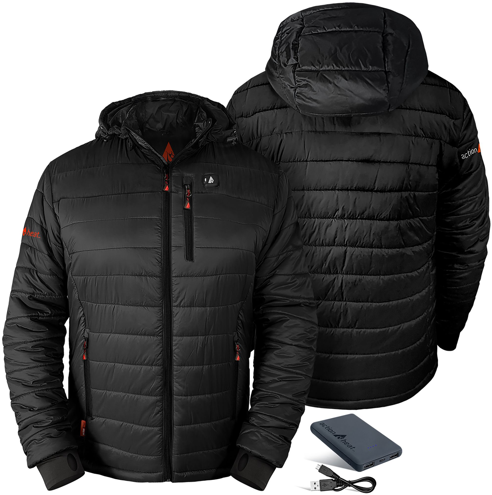 ActionHeat Men's 5V Battery Heated Insulated Puffer Jacket product image