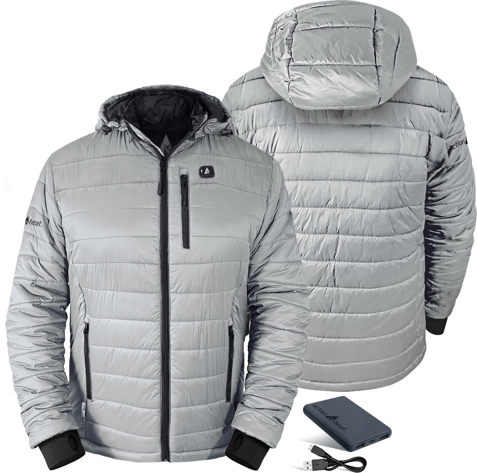 ActionHeat Men's 5V Battery Heated Insulated Puffer Jacket product image