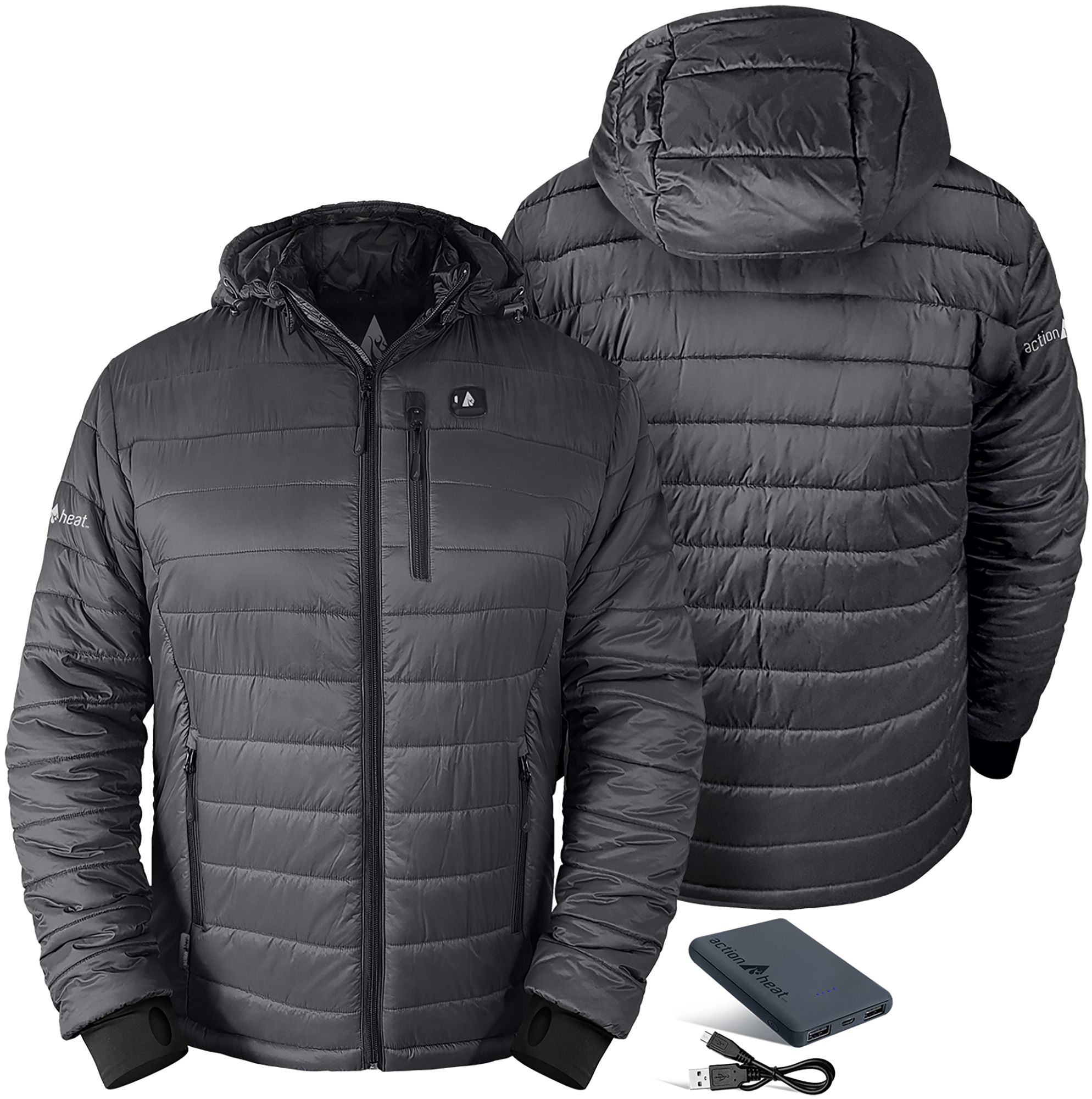 ActionHeat Men's 5V Battery Heated Insulated Puffer Jacket product image