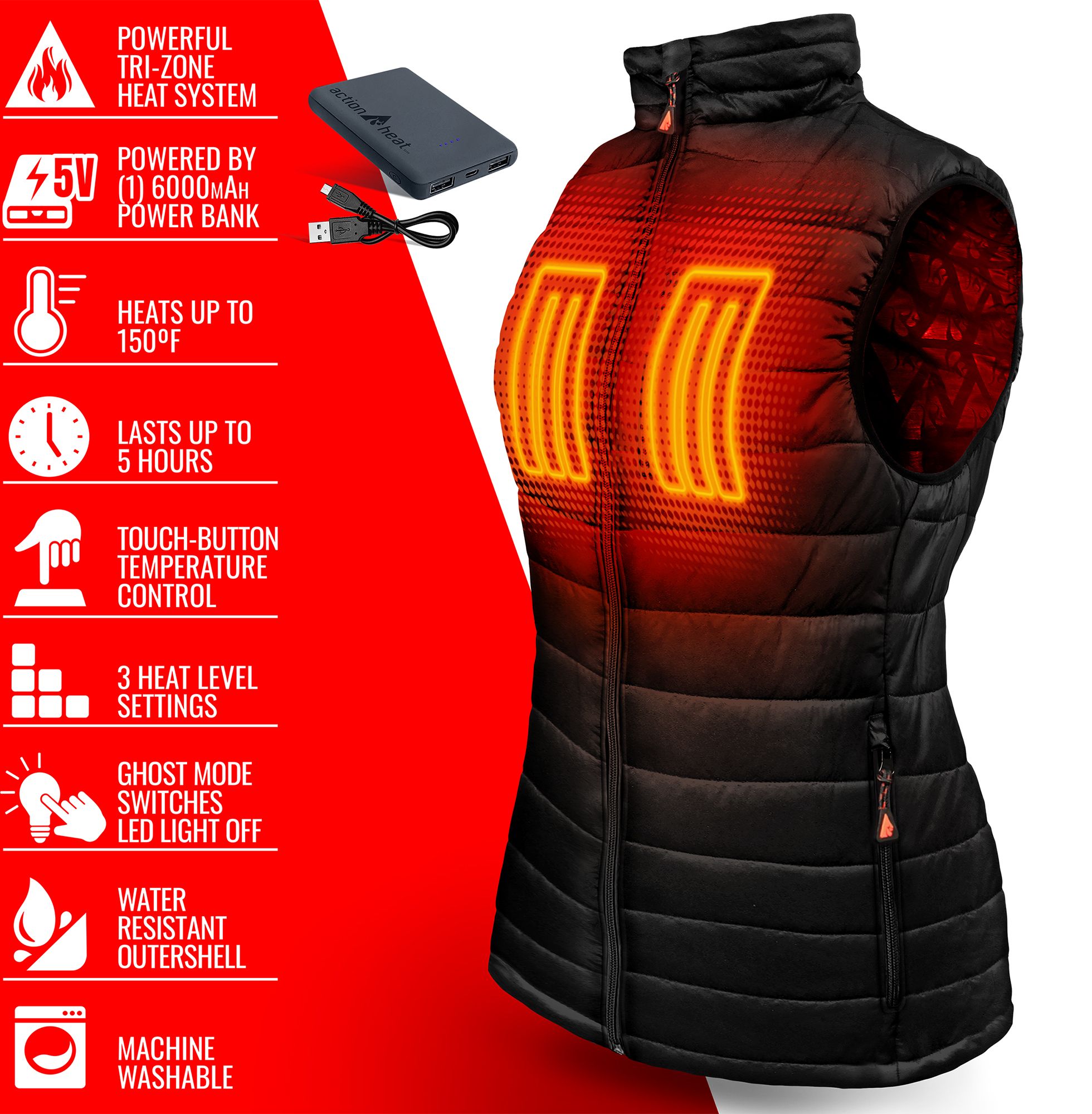 battery powered vest