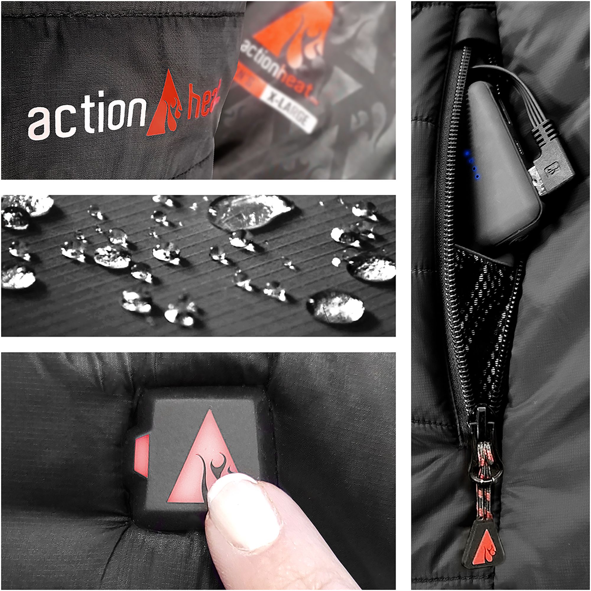 ActionHeat Men's 5V Battery Heated Puffer Vest product image