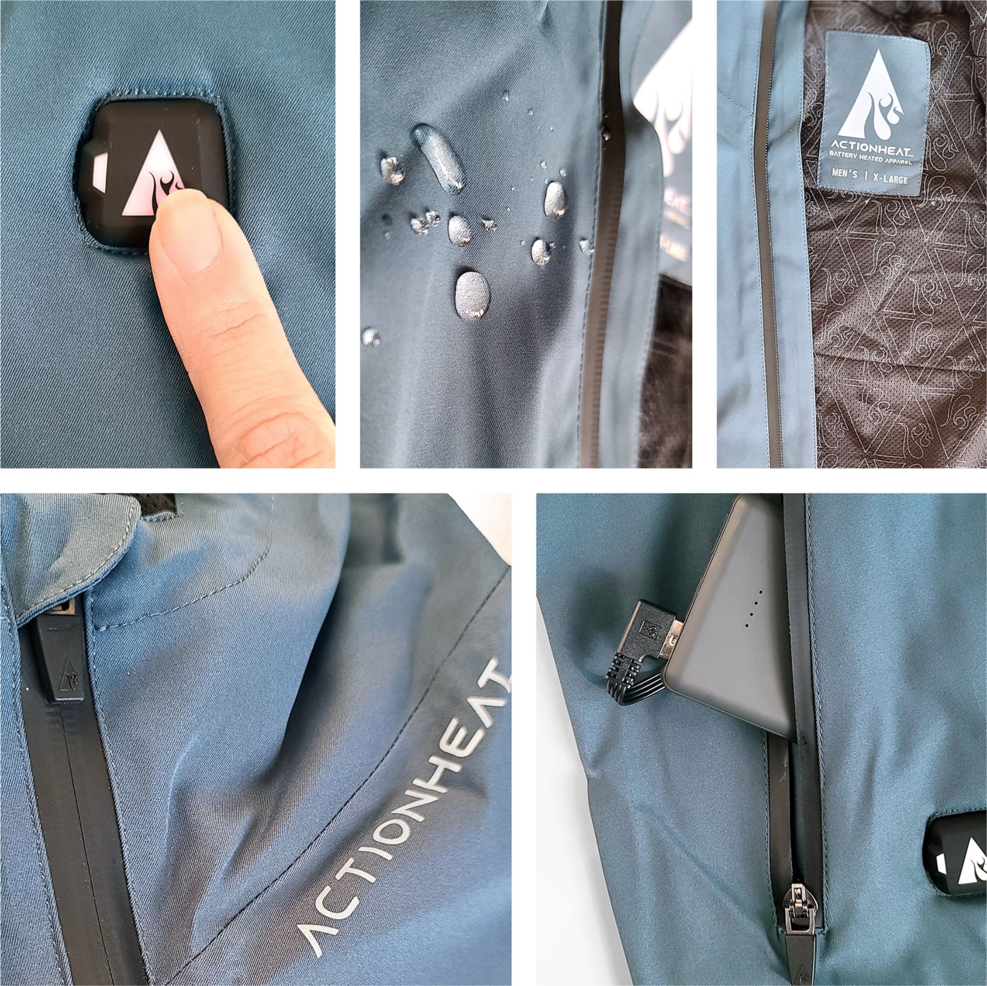 ActionHeat Women's 5V Heated Rain Jacket product image