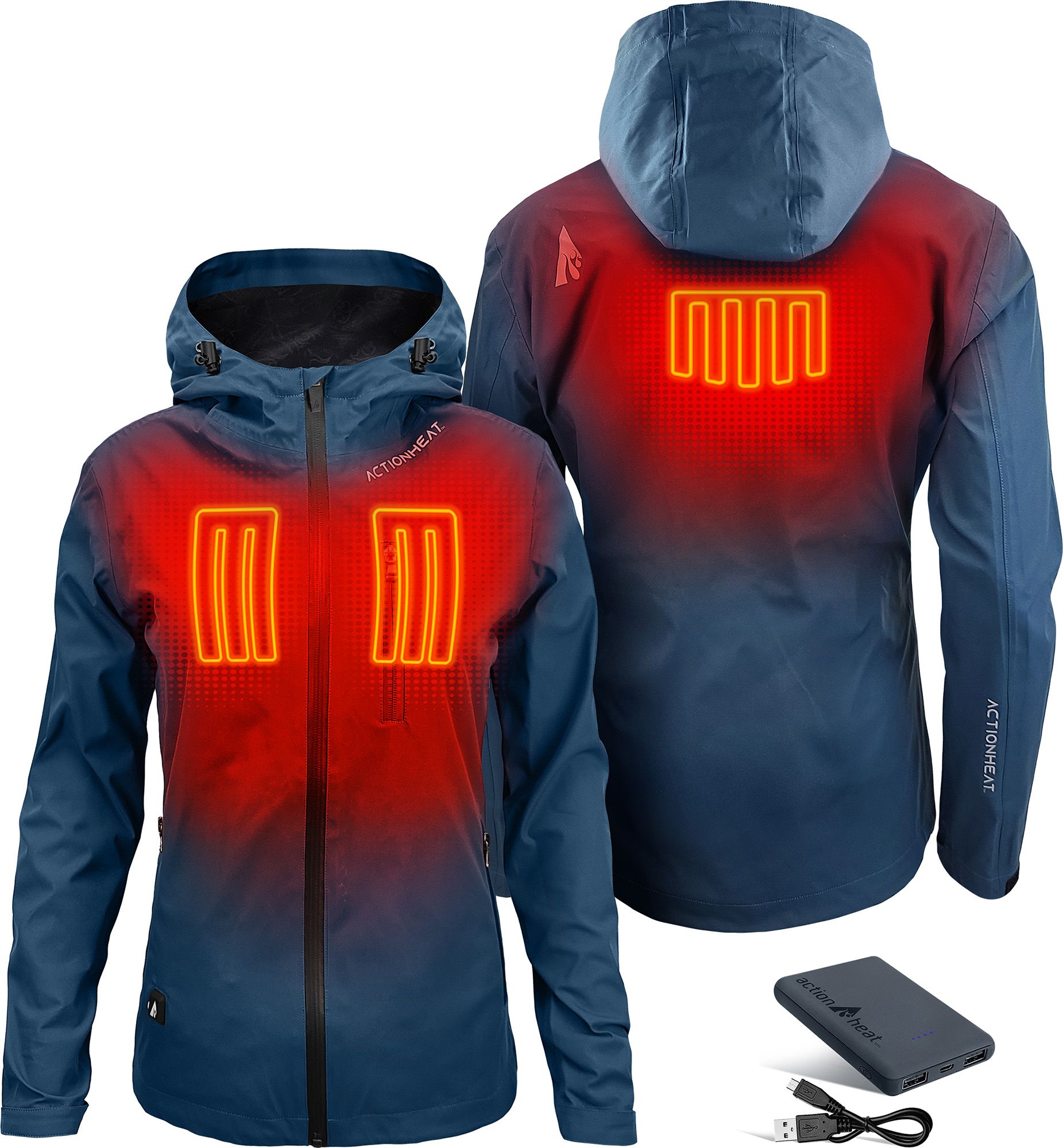 ActionHeat Women's 5V Heated Rain Jacket product image