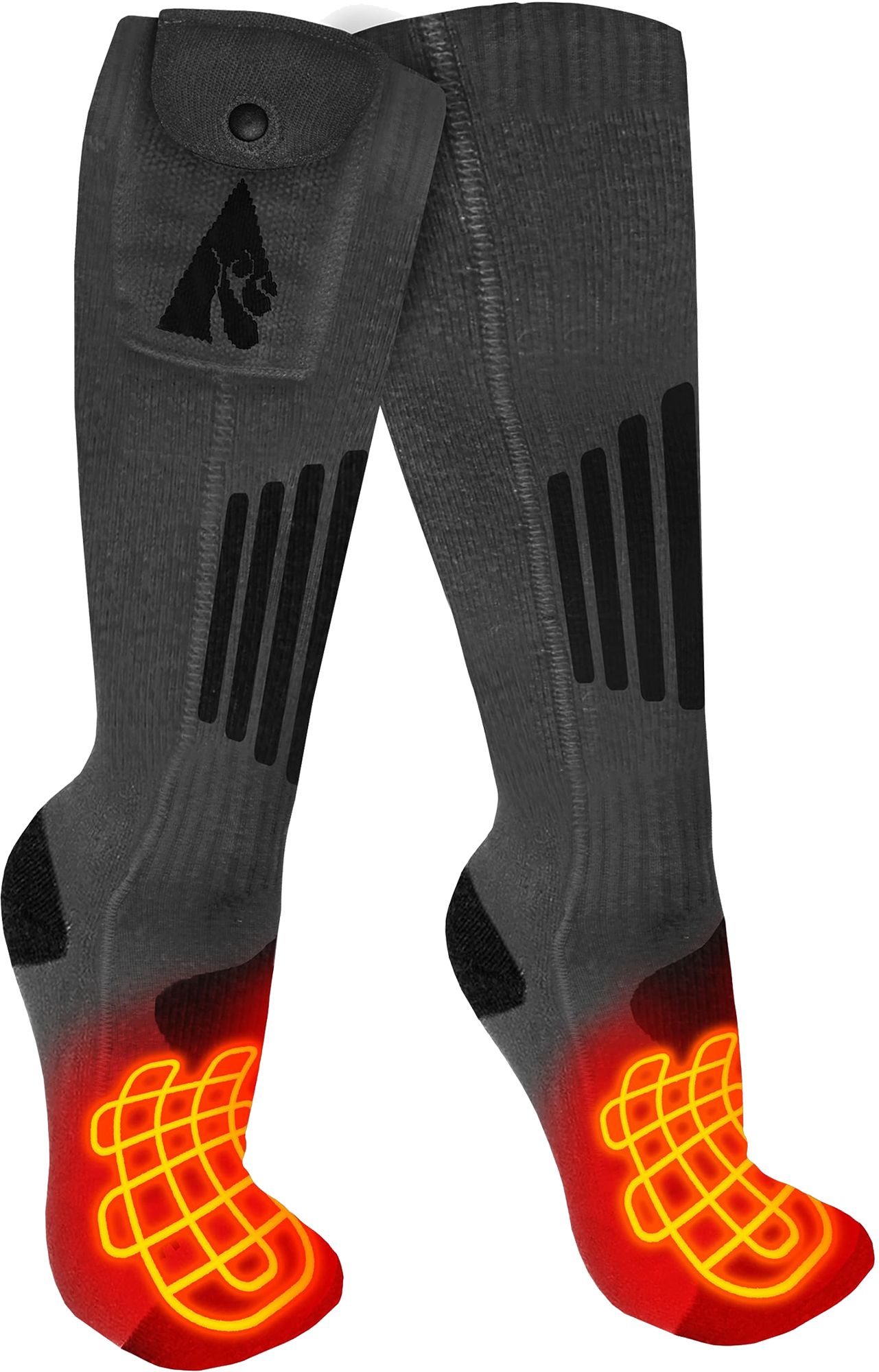 ActionHeat 3.7V Wool Rechargeable Heated Socks 2.0 with Remote