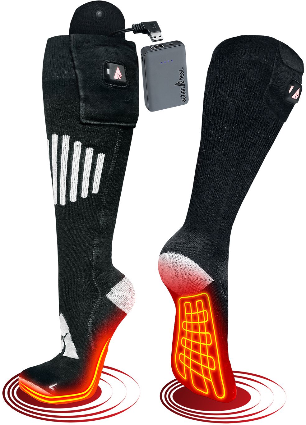 ActionHeat Cotton 5V Battery Heated Socks product image