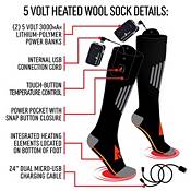 ActionHeat 5V Wool Battery Heated Socks product image