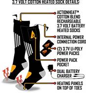 ActionHeat 3V Cotton Rechargeable Battery Heated Socks 1.0 product image
