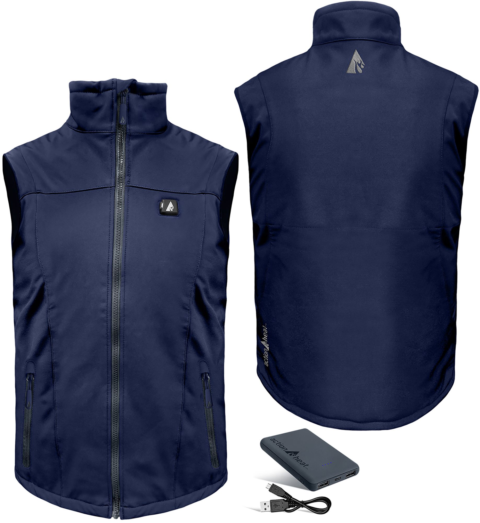 ActionHeat Men's 5V Battery Heated Softshell Vest product image
