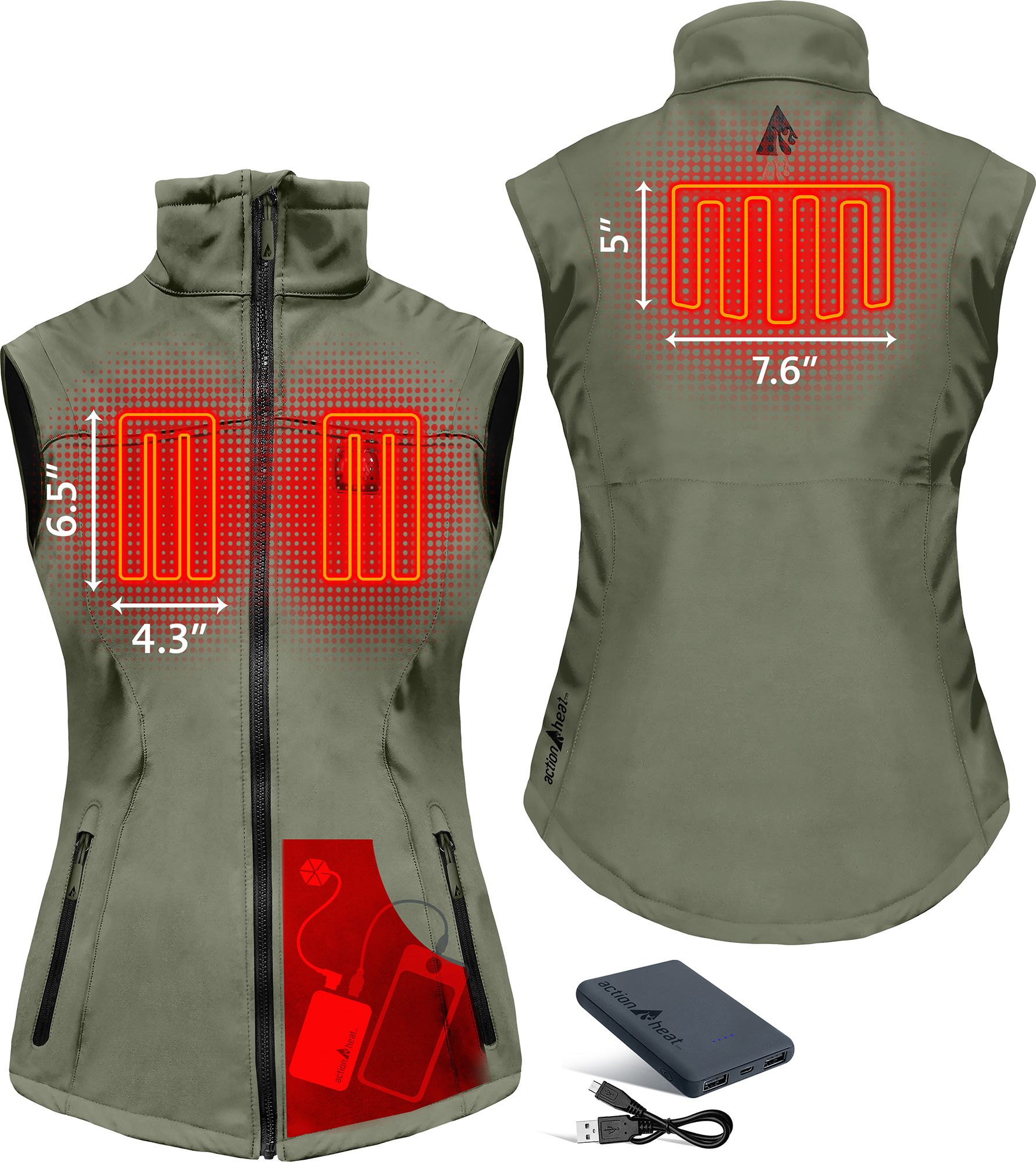 ActionHeat Women's 5V Battery Heated Vest product image