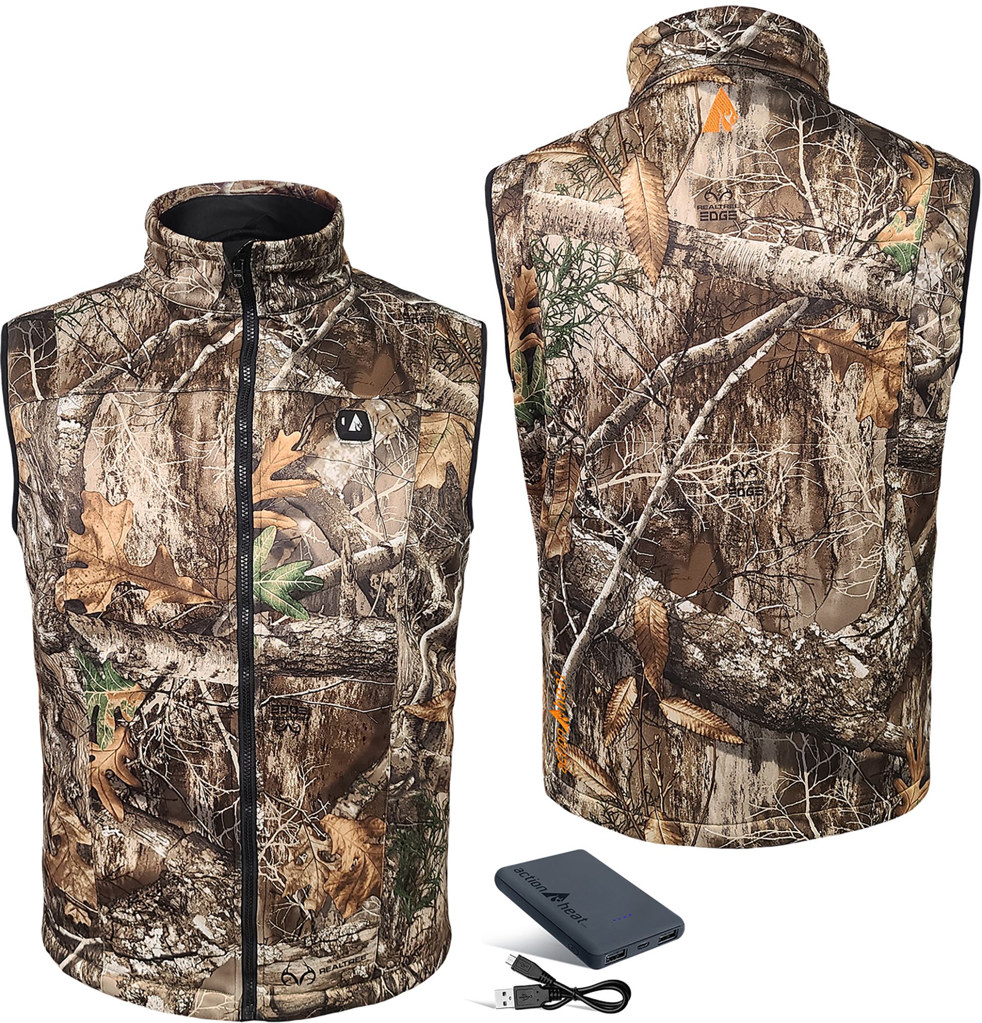 ActionHeat Men's 5V Battery Heated Softshell Vest product image