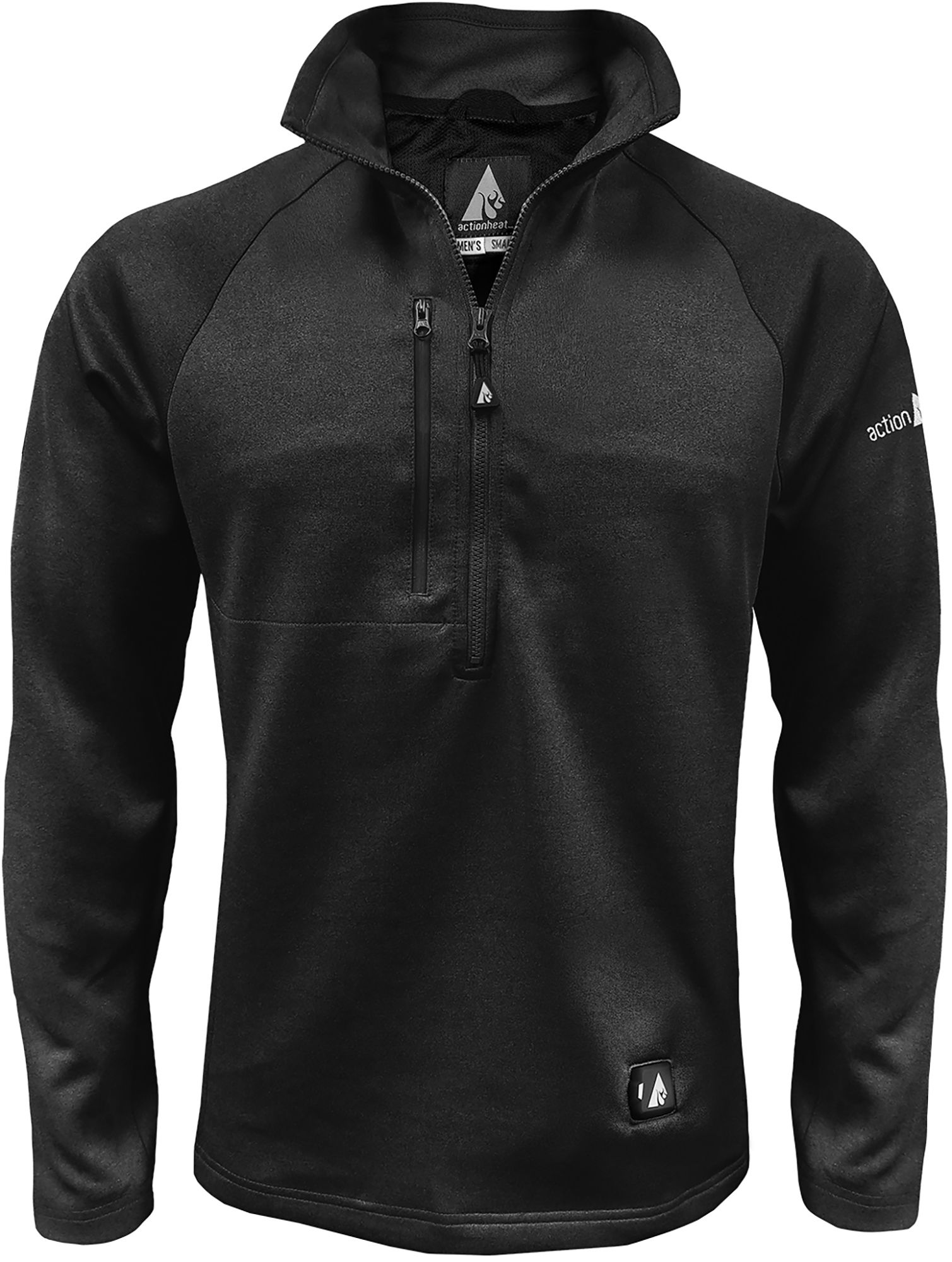 ActionHeat Mens 5V Battery Heated Half Zip Sweatshirt product image