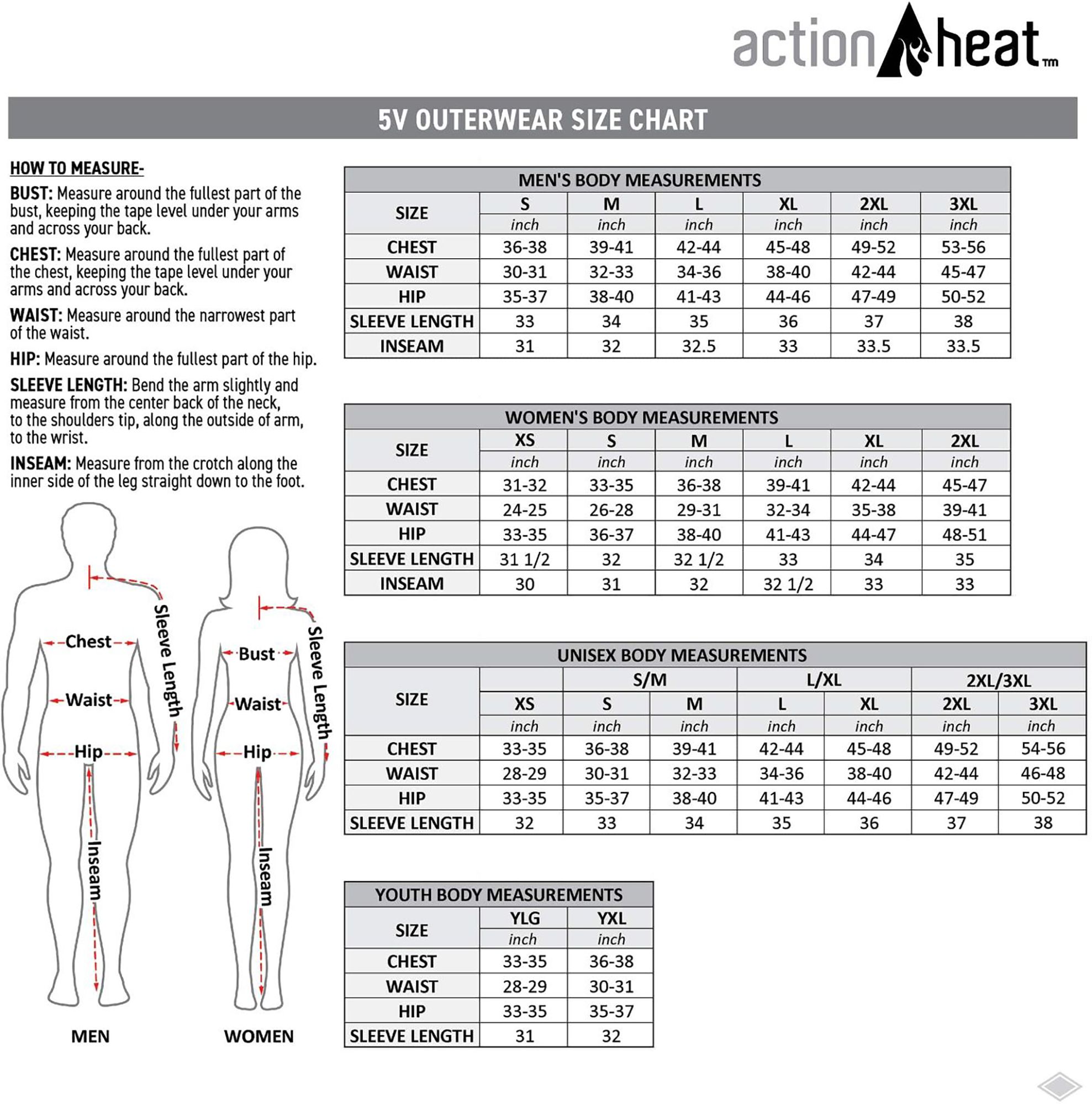 ActionHeat Mens 5V Battery Heated Half Zip Sweatshirt product image