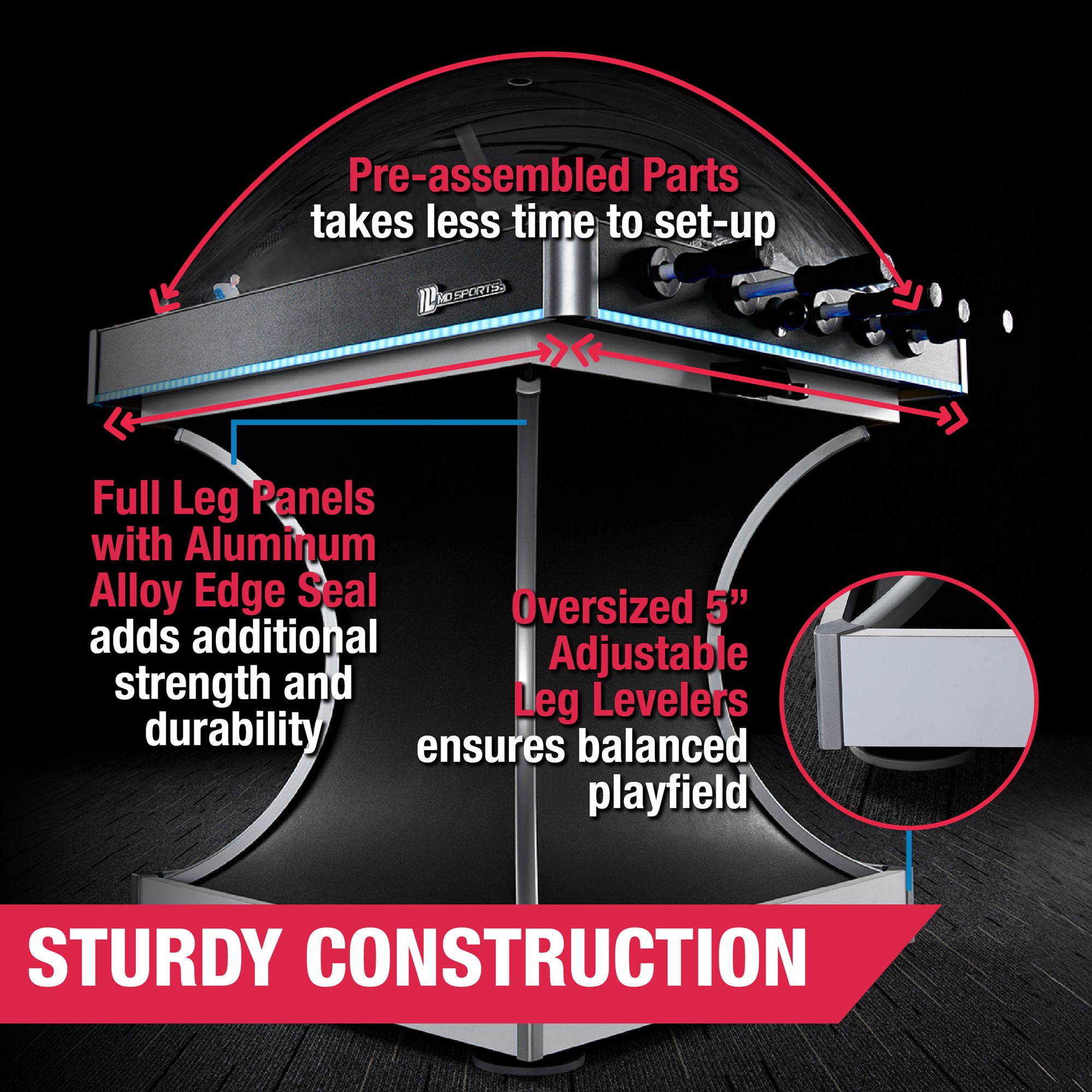 Medal Sports Dome Hockey Table product image