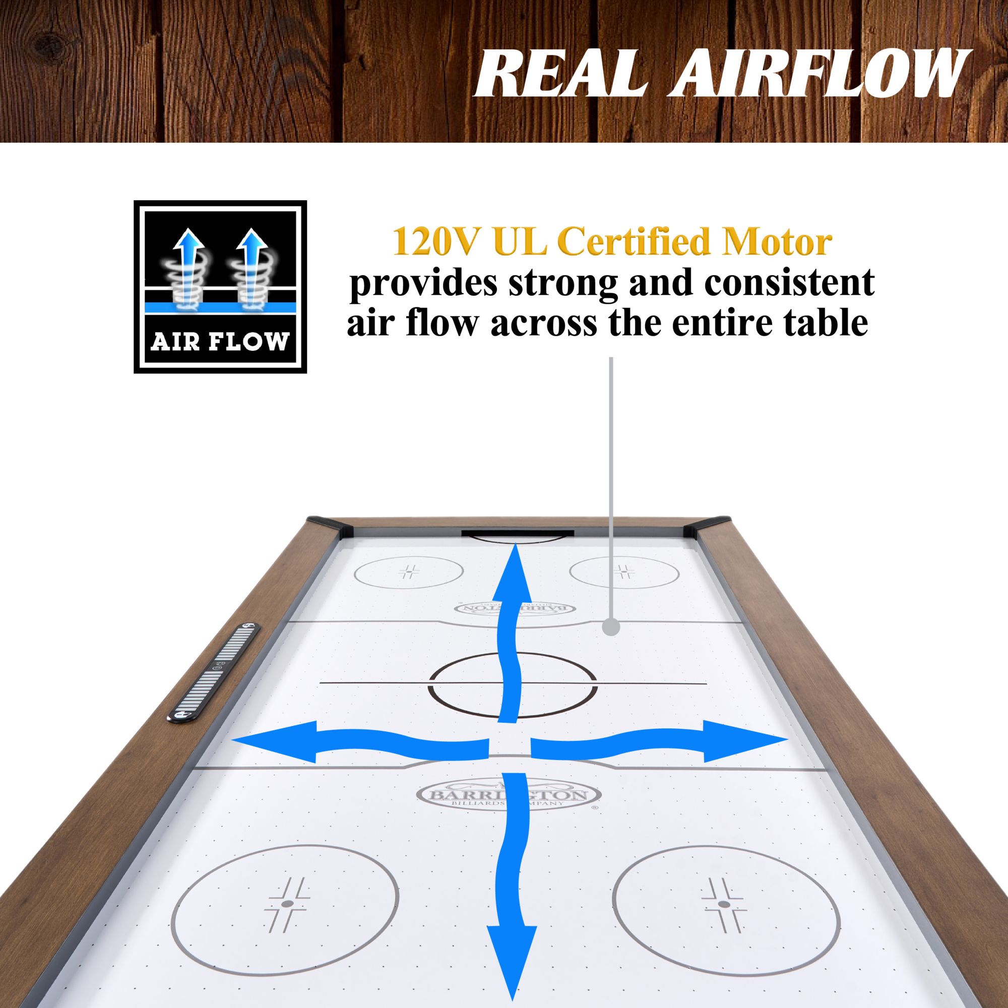 Barrington Billiards Barrington 5 Ft. Urban Air Hockey Table product image