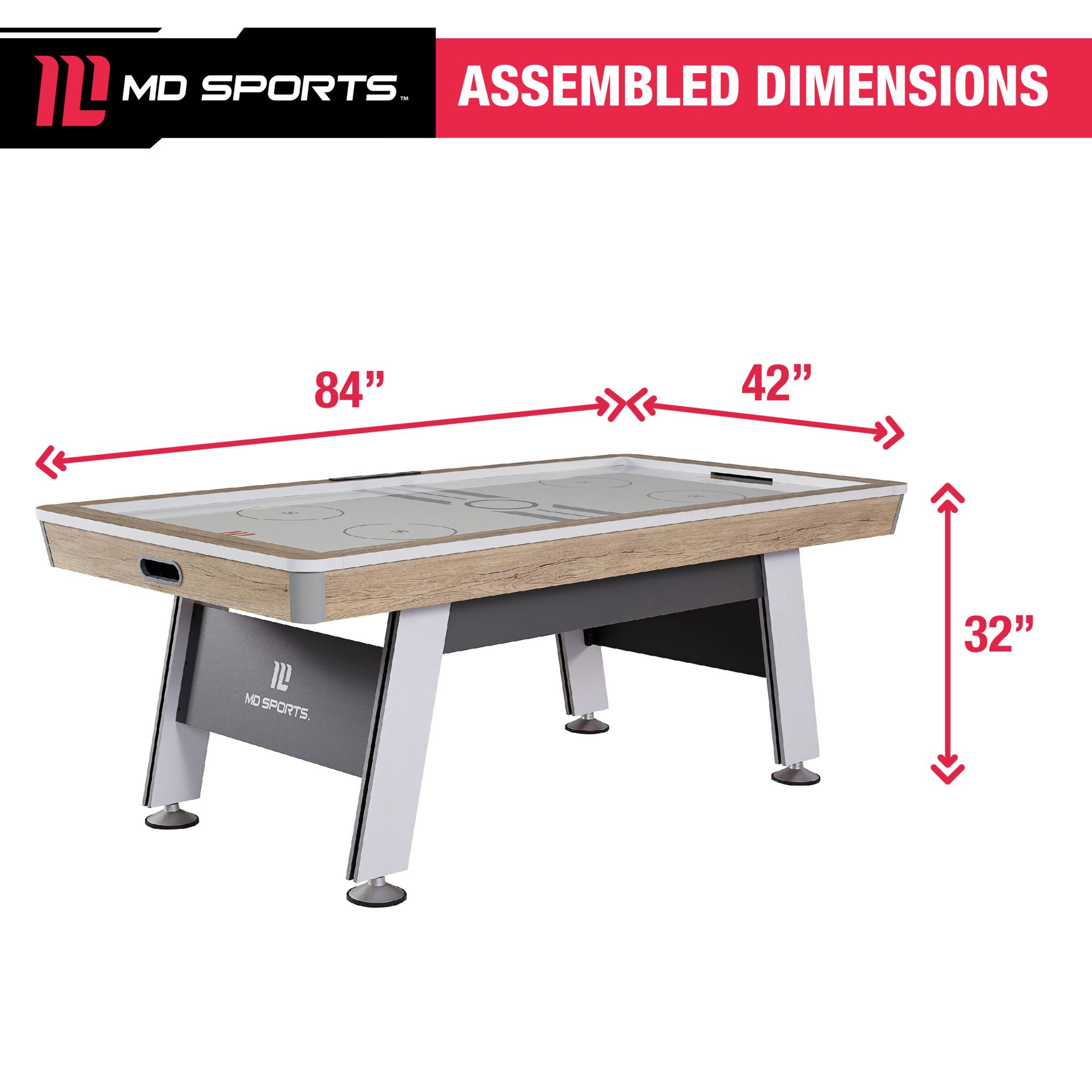 Medal Sports Hinsdale Air Hockey Table product image