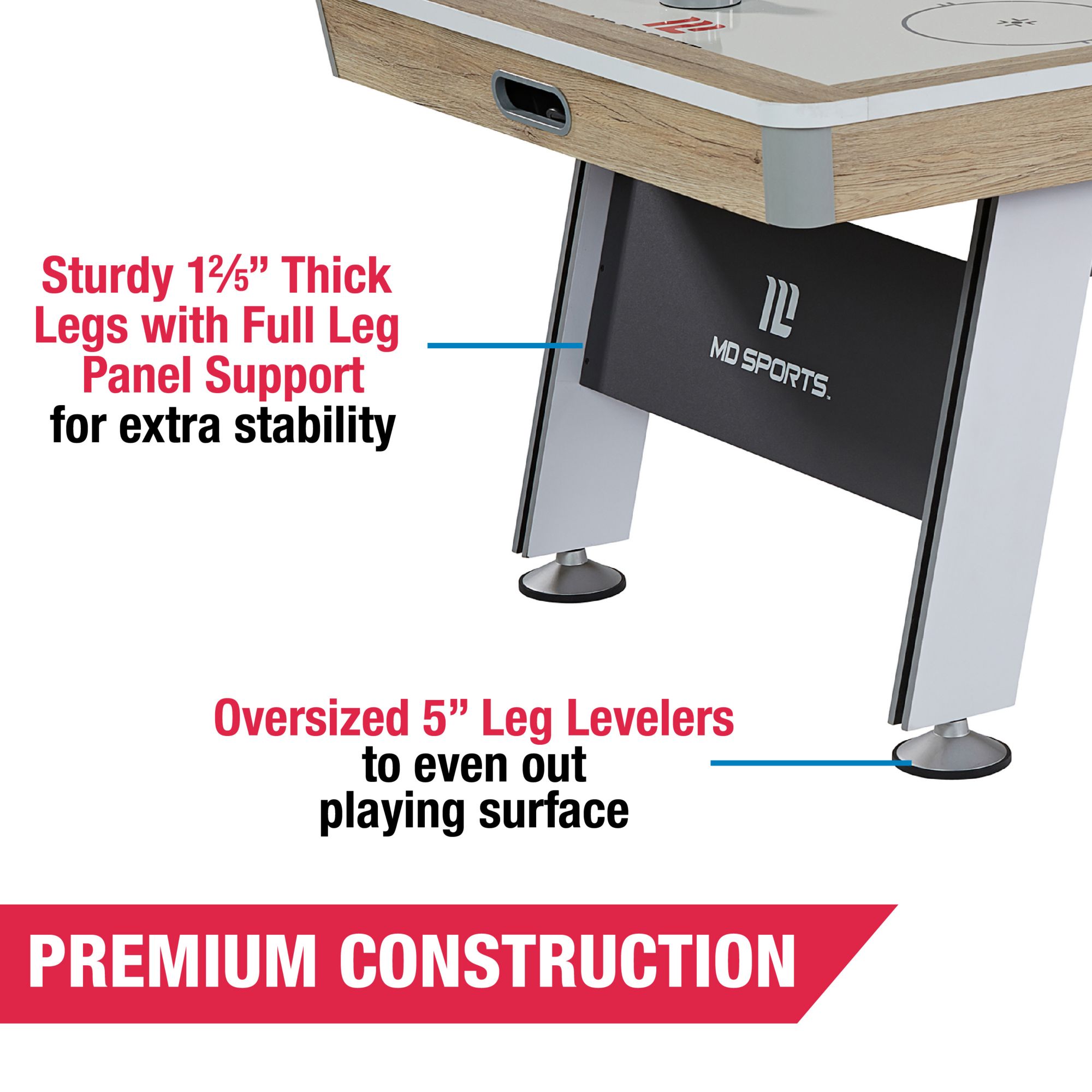 Medal Sports Hinsdale Air Hockey Table product image