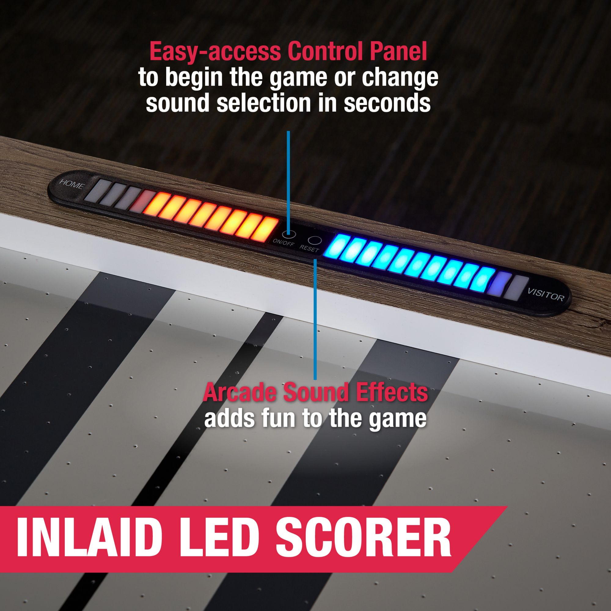 Medal Sports Hinsdale Air Hockey Table product image