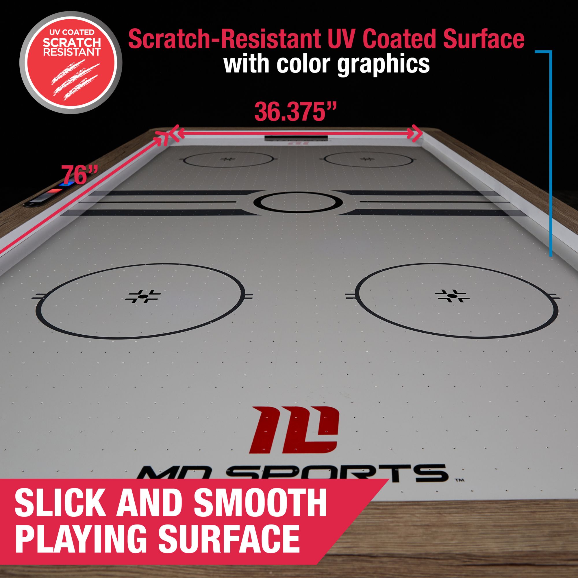 Medal Sports Hinsdale Air Hockey Table product image