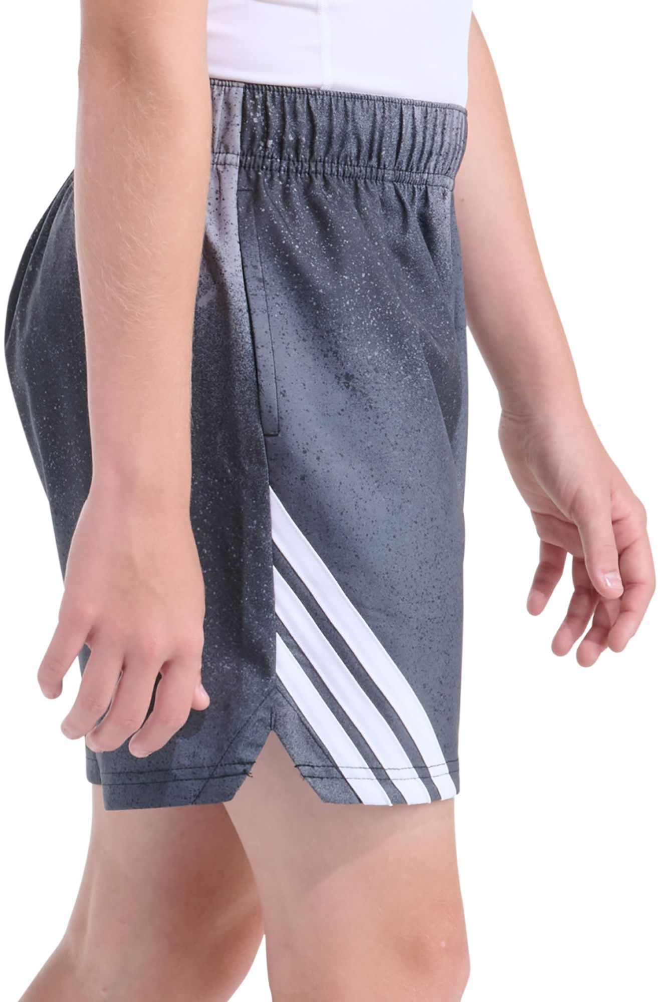 adidas Kids' Printed Woven 3-Stripes Short product image