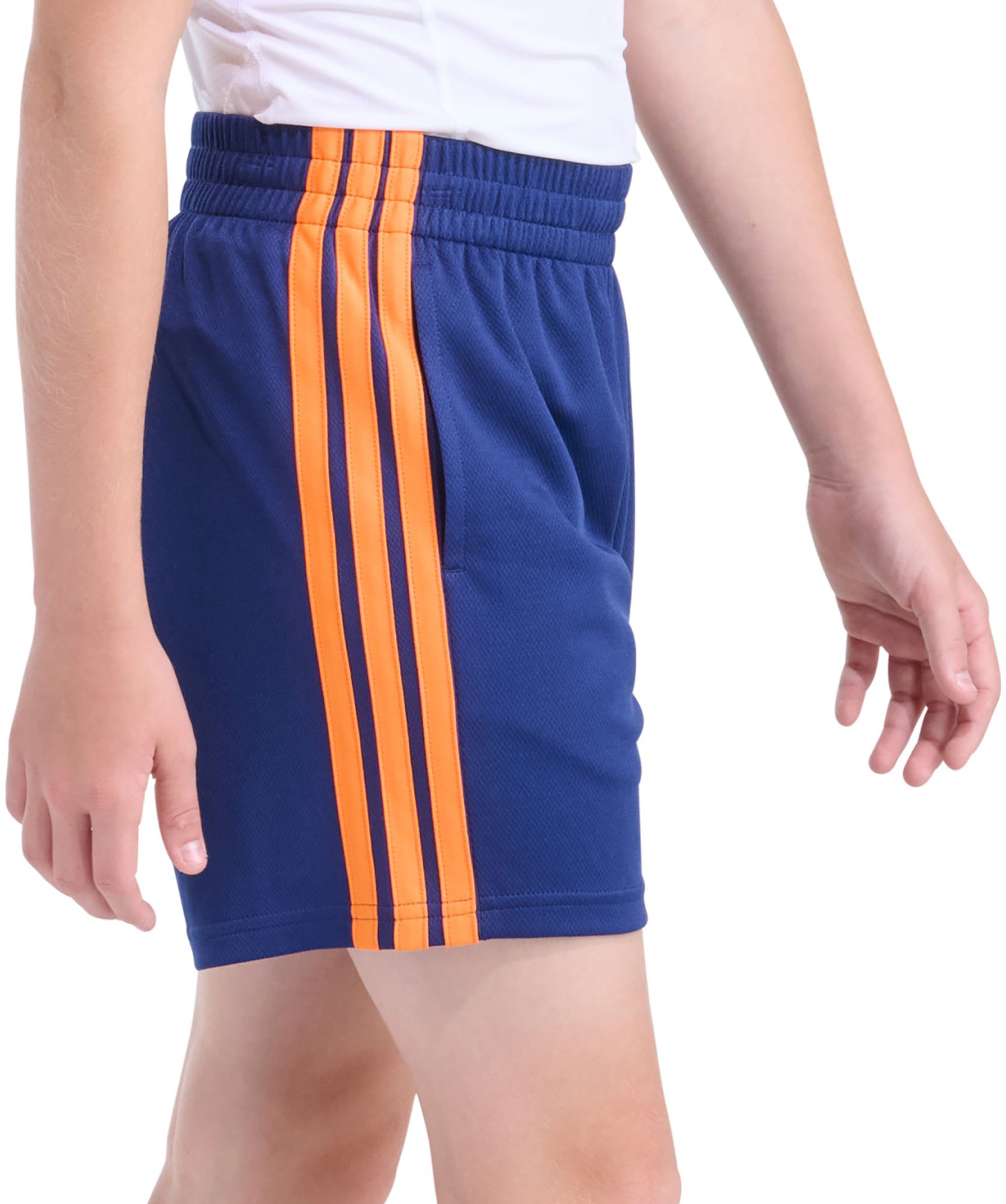 adidas Boys' 3-Stripe Mid-Thigh Length Short product image