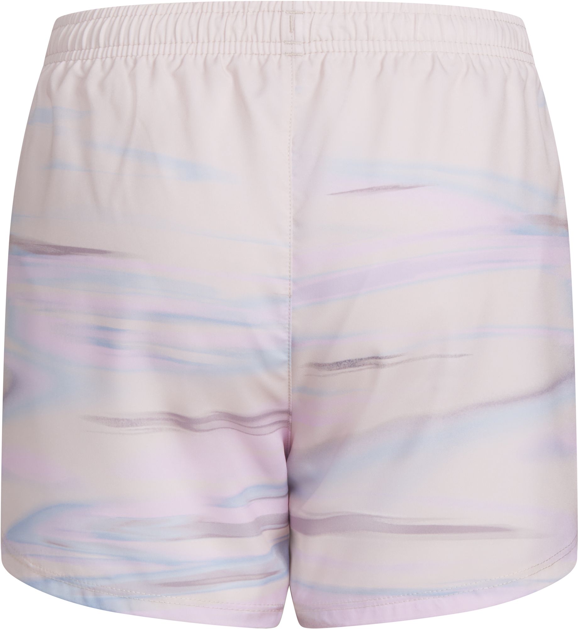 adidas Girls' AEROREADY Elastic Waistband Sublimated No Side-Seam Shorts