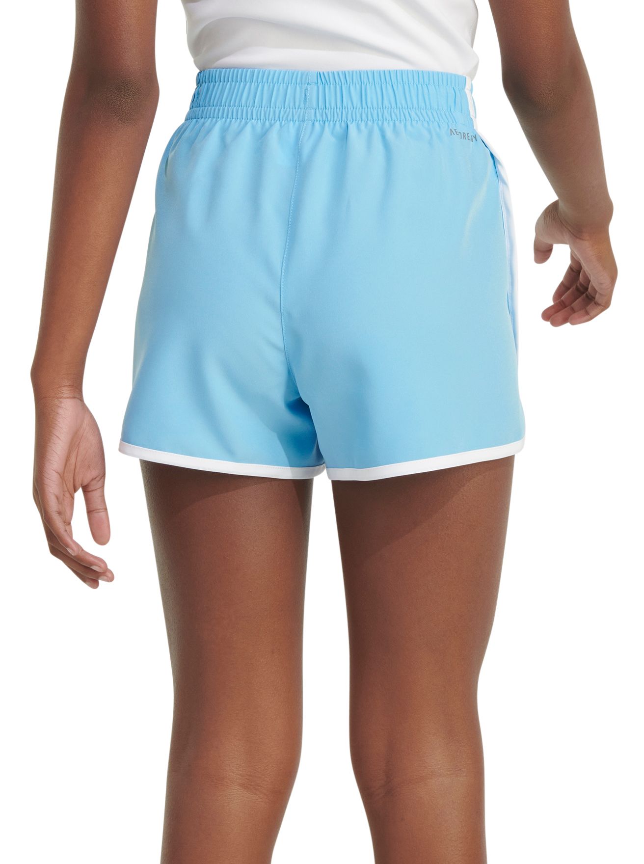 adidas Girls' Elastic Waistband Retro Woven Shorts product image